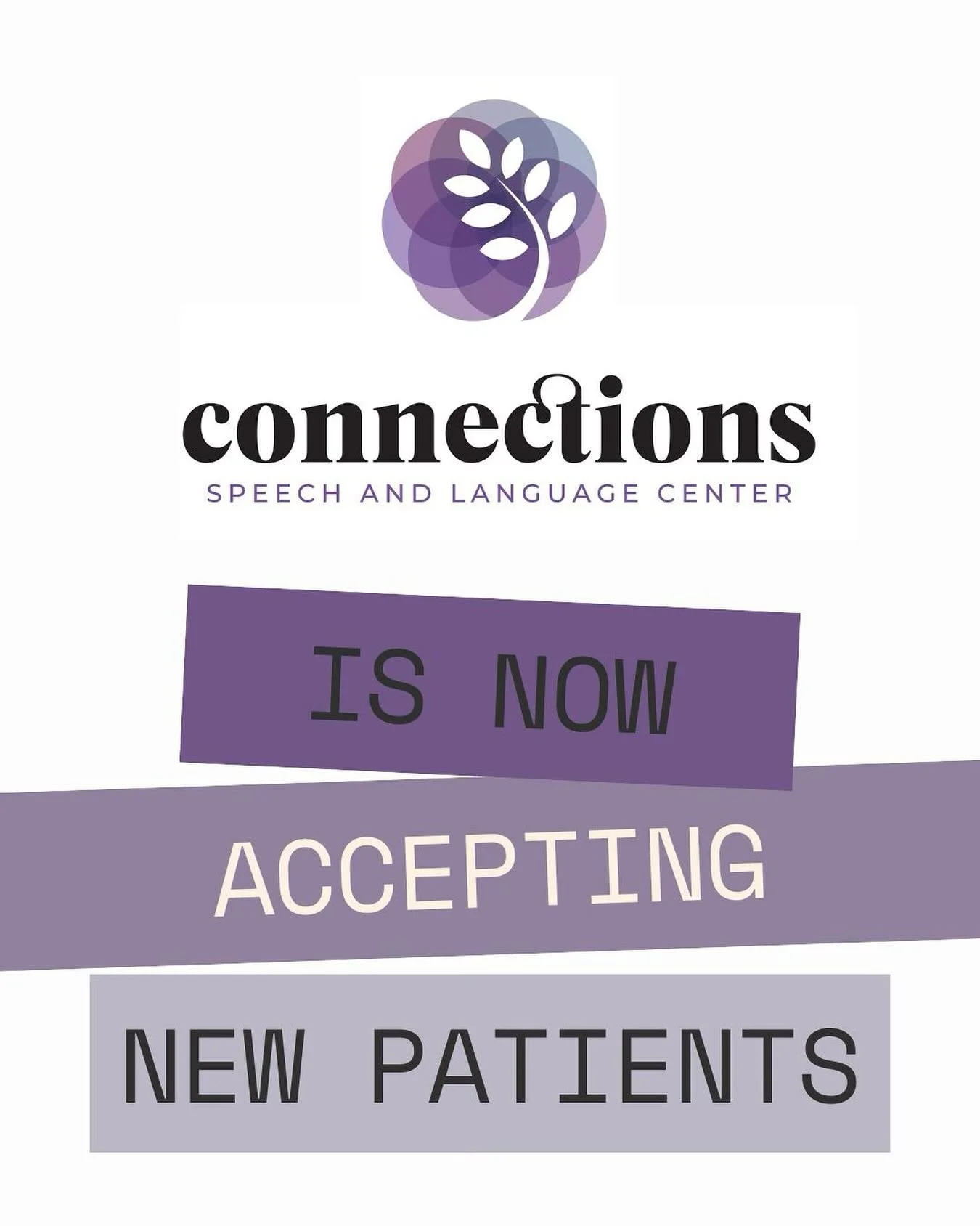 We are accepting new patients! Contact us today for more information. 💜✨
