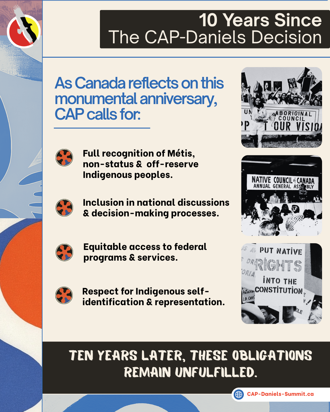 Supreme Court of Canada’s landmark Daniels v. Canada decision affirmed that Métis and non-status Indigenous peoples