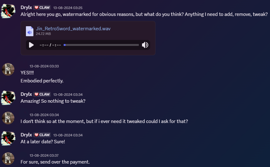 In this commission, I was tasked to create an adventurous retro-style song for a Roblox game.
