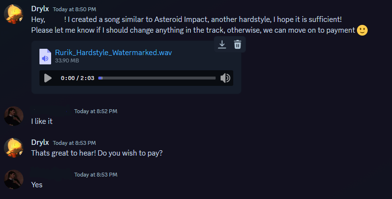 In this commission, I was tasked to create a hardstyle song inspired by one of my existing releases.