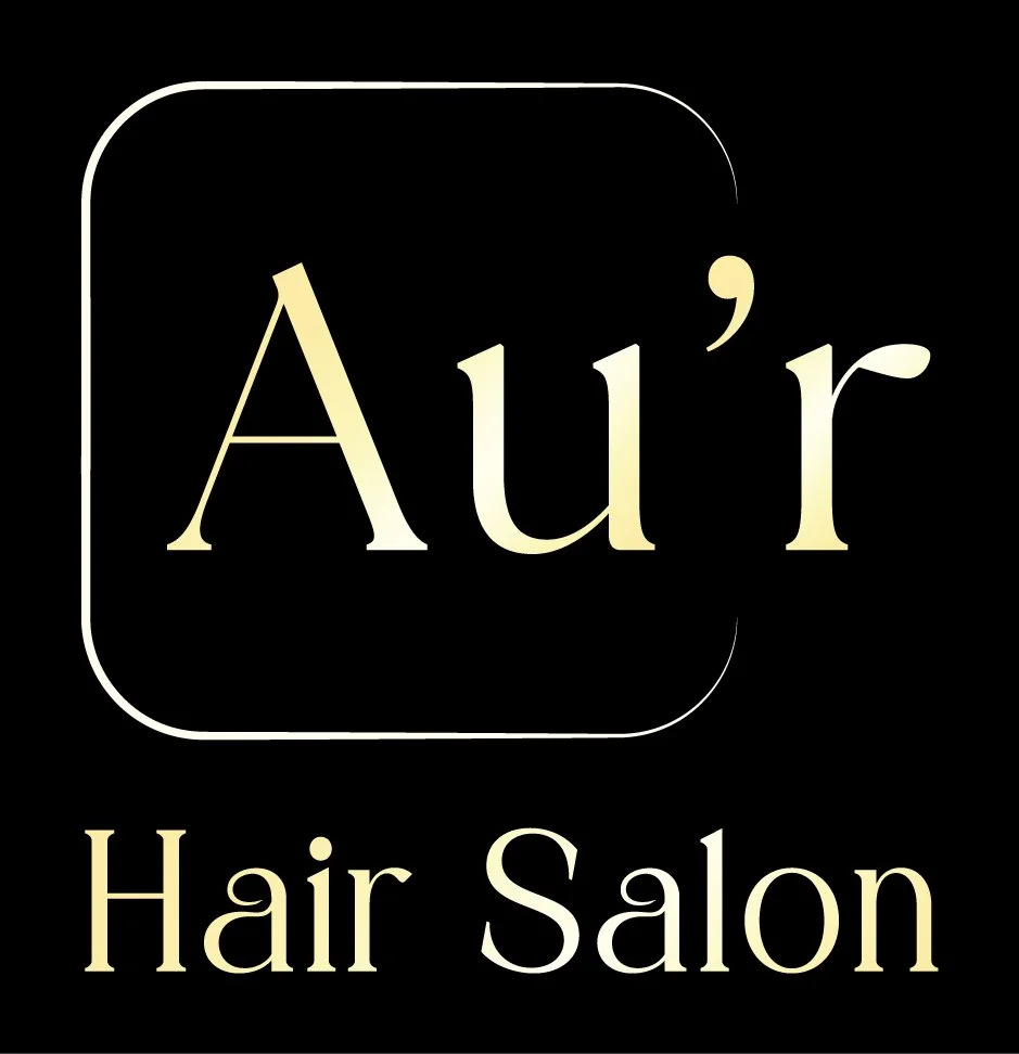 Hair Salon Monogram Style Logo