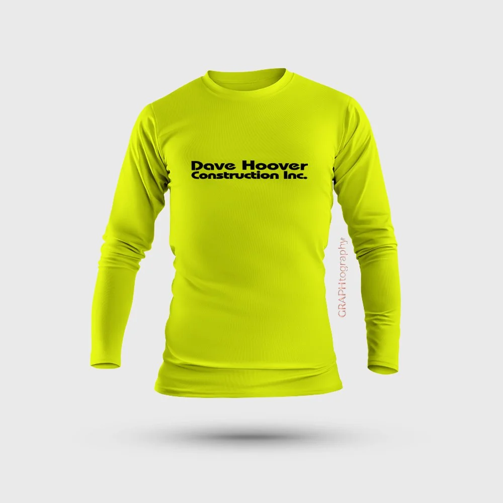 Long sleeve hi-vis shirt