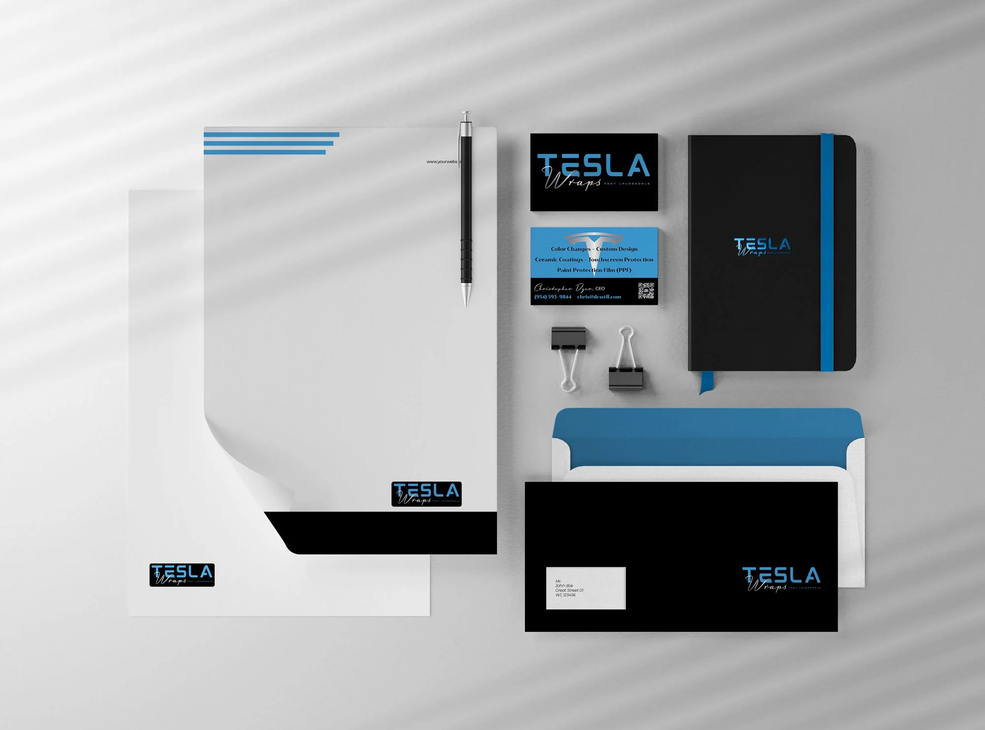 Auto Service Stationery