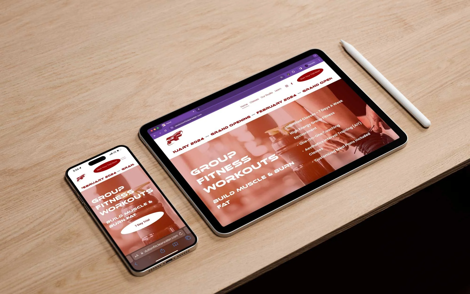 Fitness Center Branding