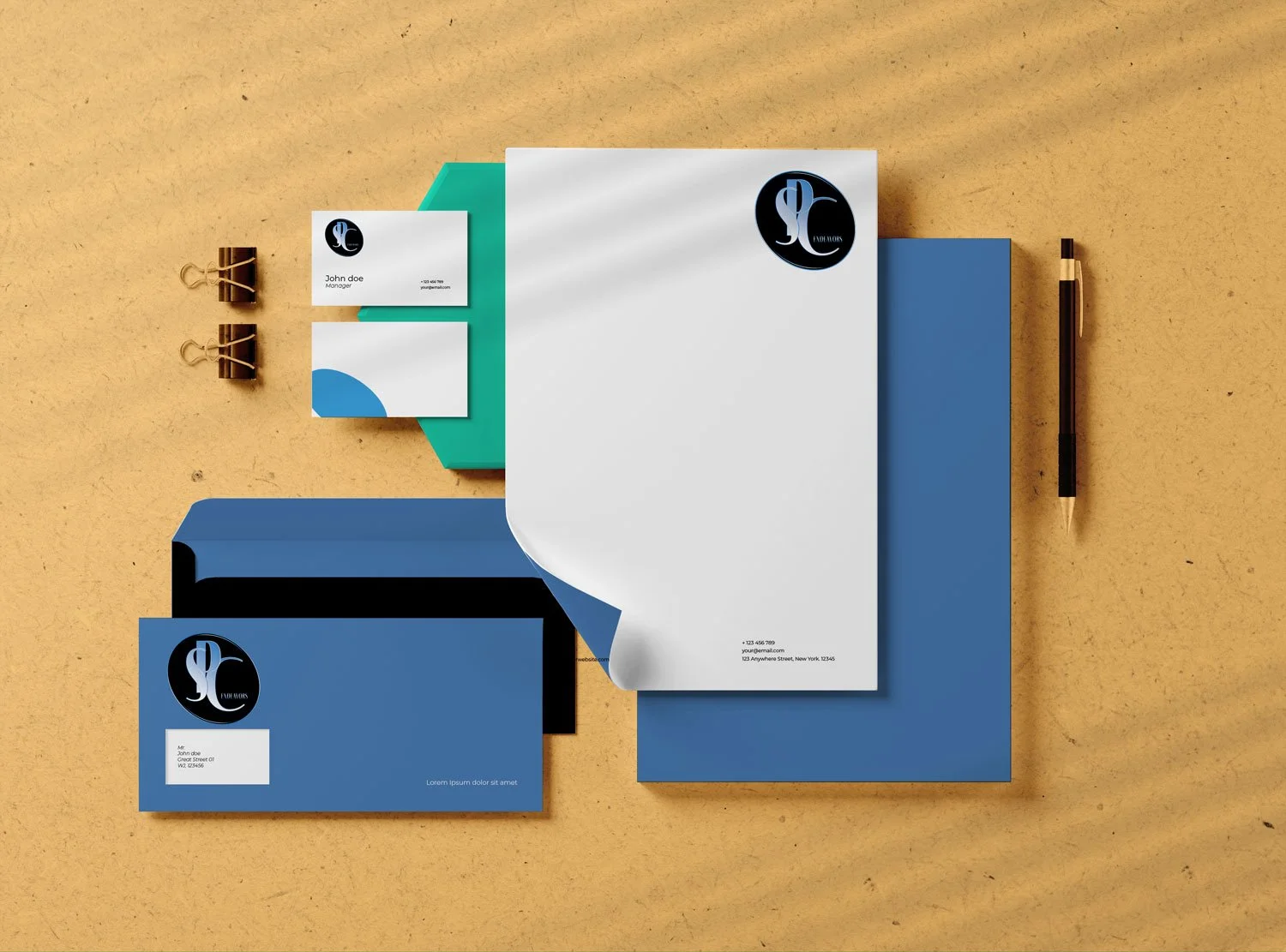 Seafood Processing Company Stationery