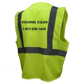 hi-vis vest with logo