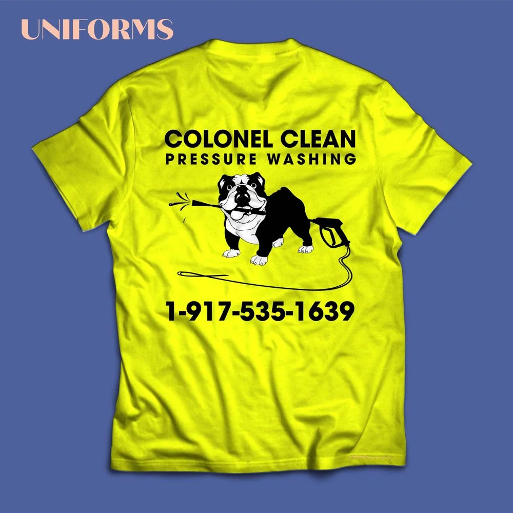 hi-vis uniforms with logos