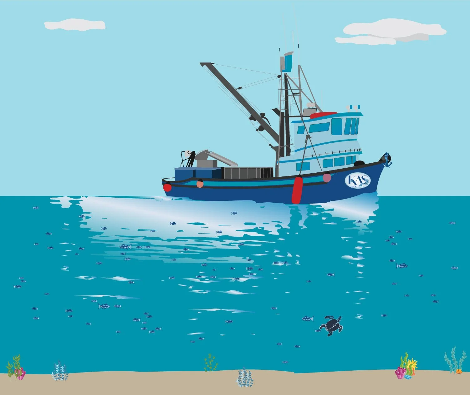 Fishing Boat Illustration