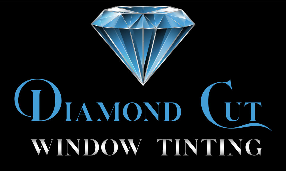 Diamond Cut Window Tinting Logo Design