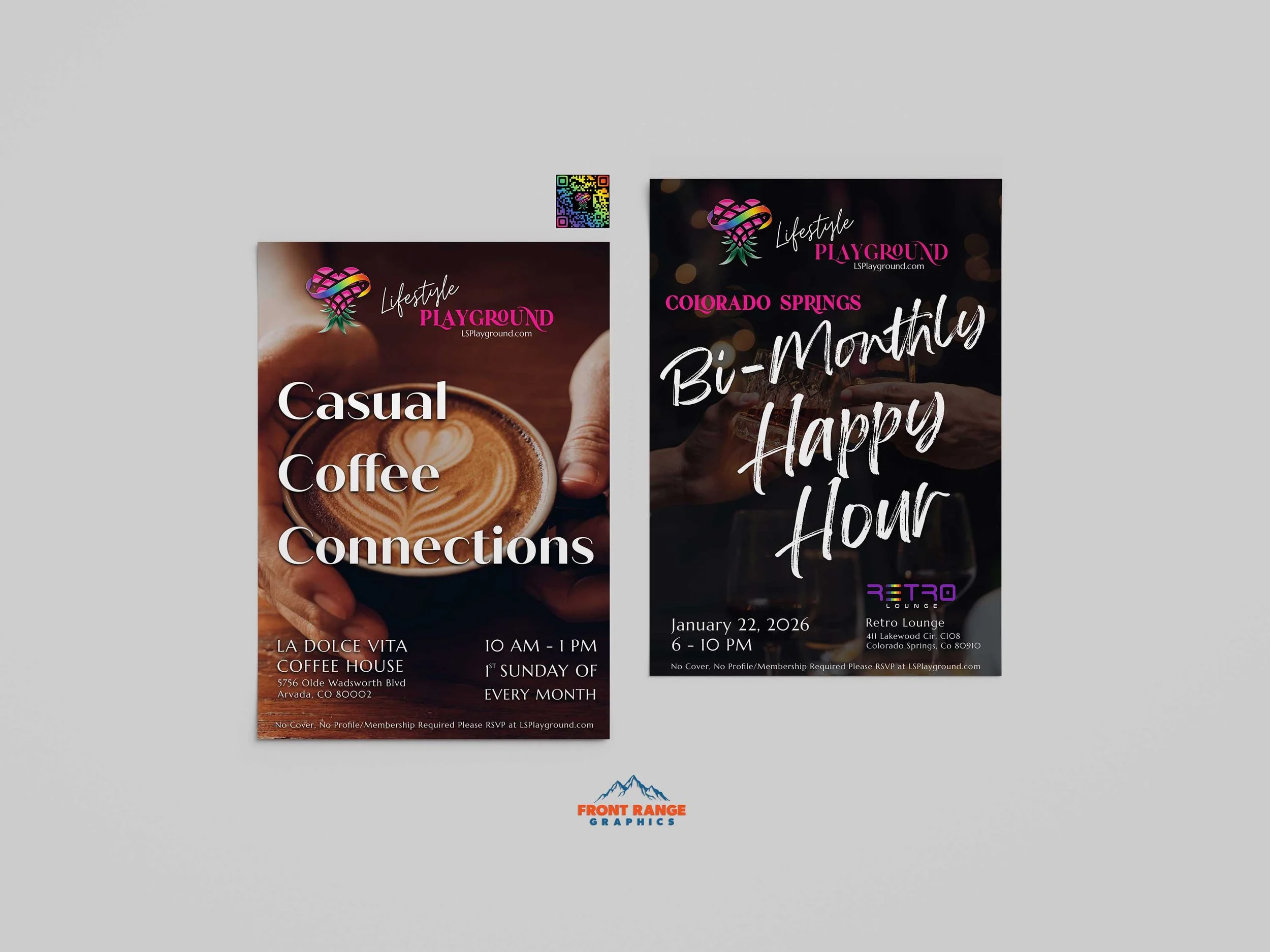 Monthly Event Flyers