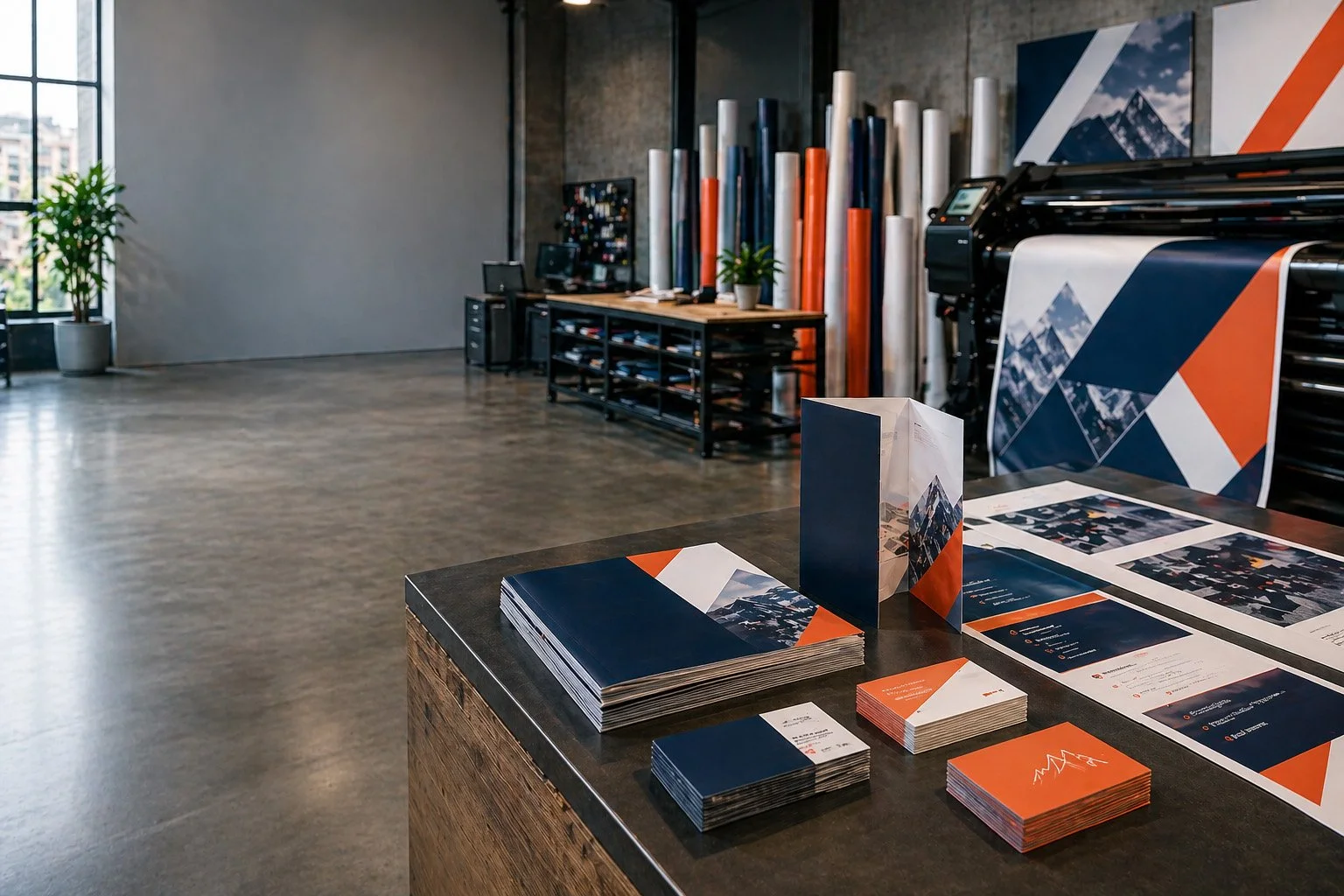 custom printed brochures