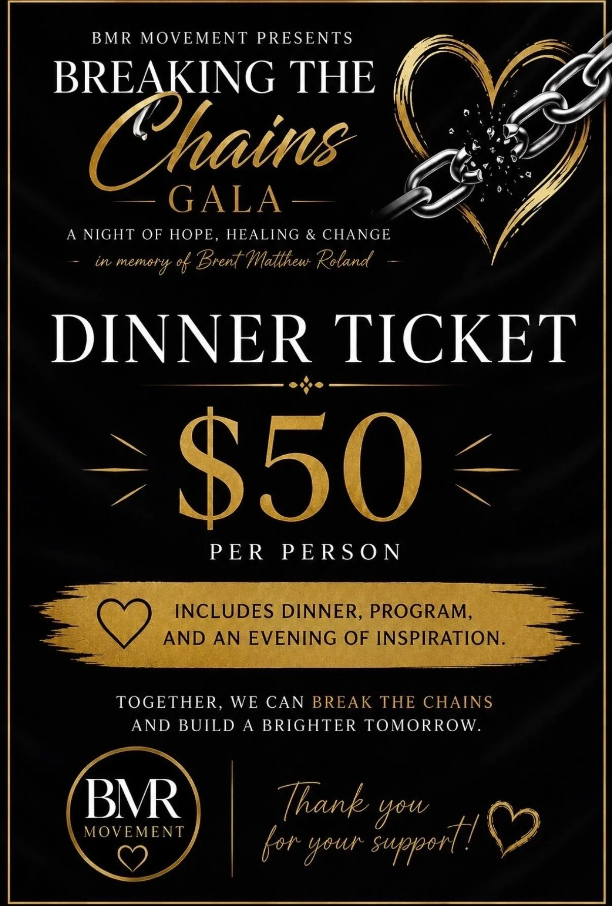Dinner Ticket