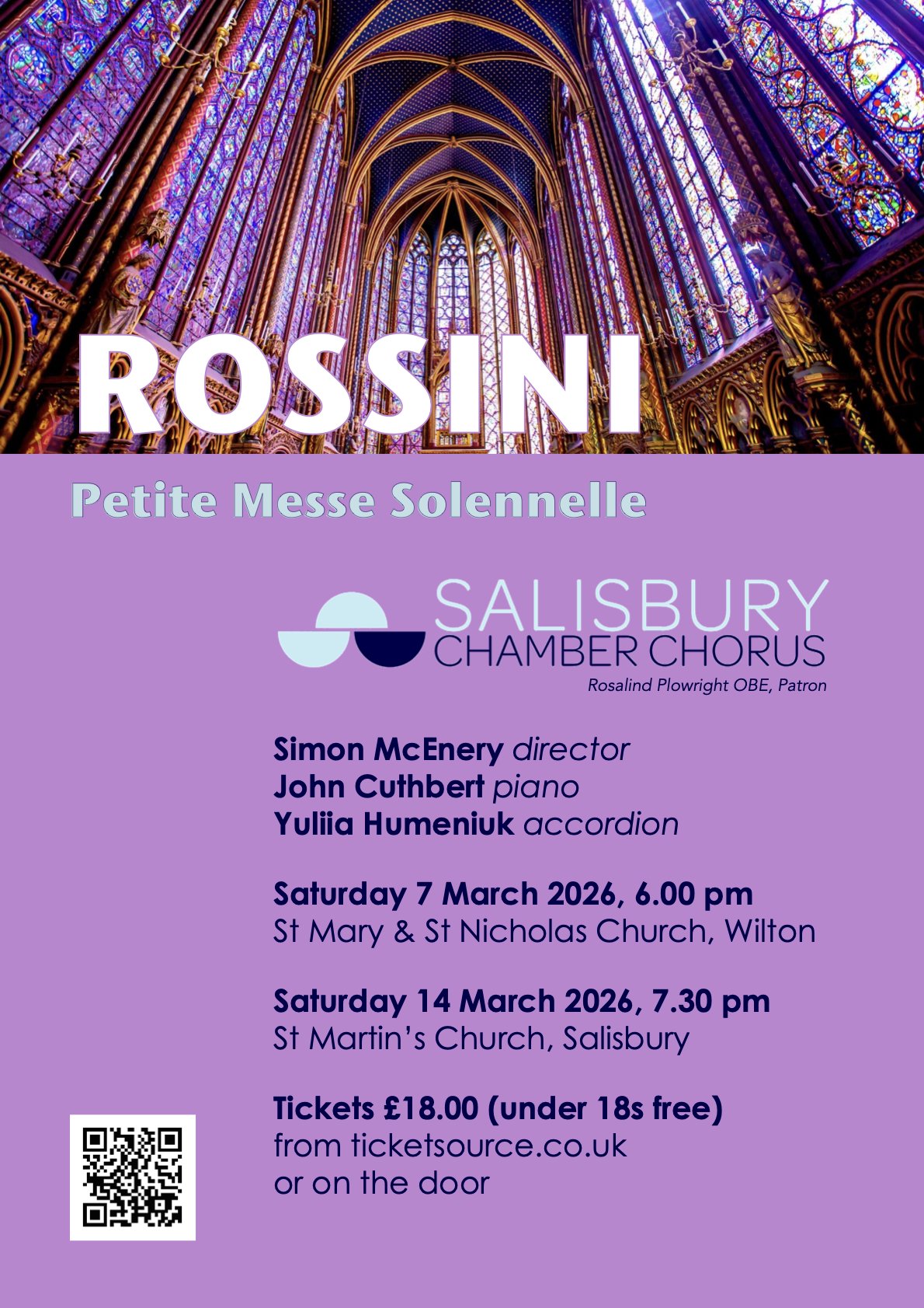 Pianist - Salisbury Chamber Chorus Concert