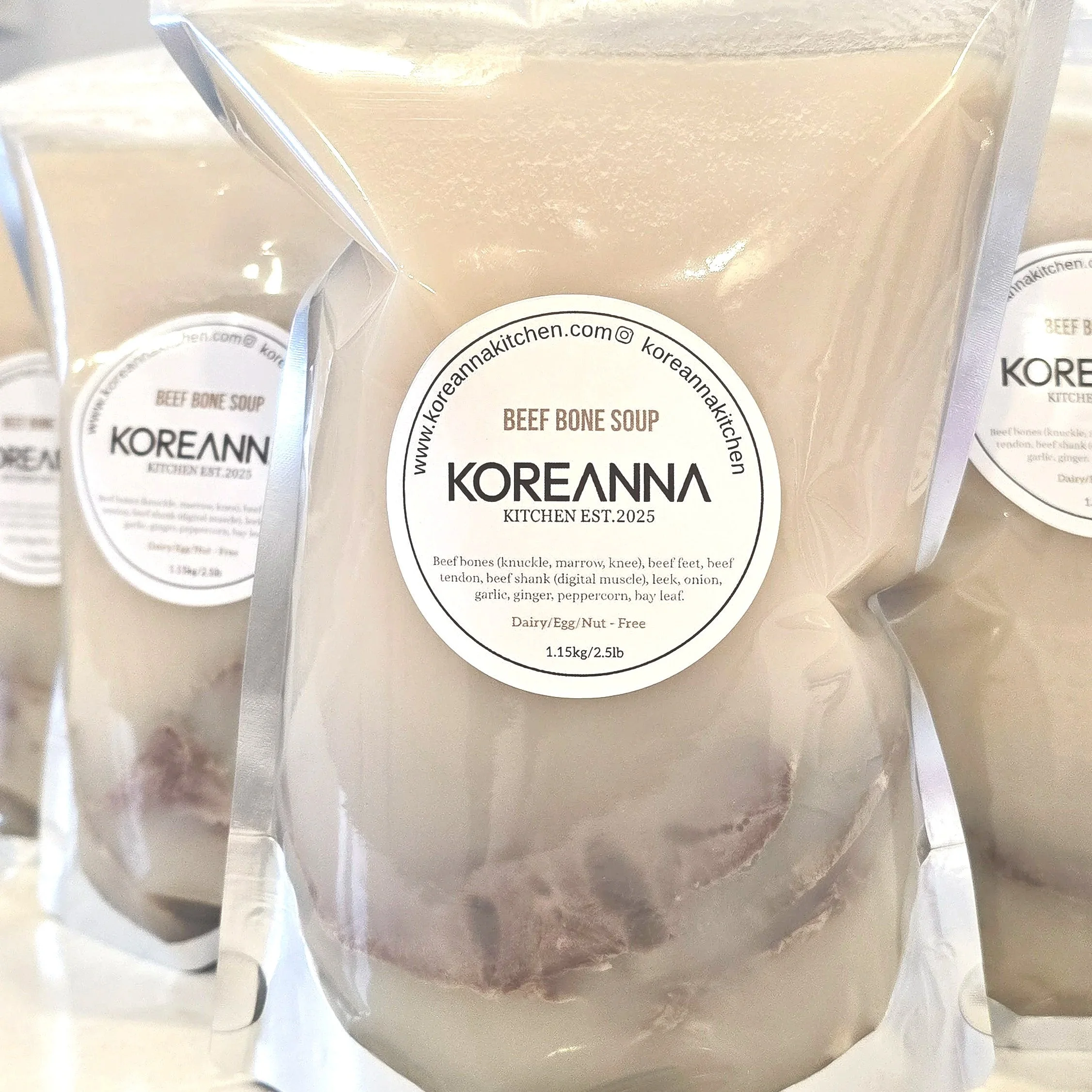 Beef Bone Soup (1.15kg/2.5lb)