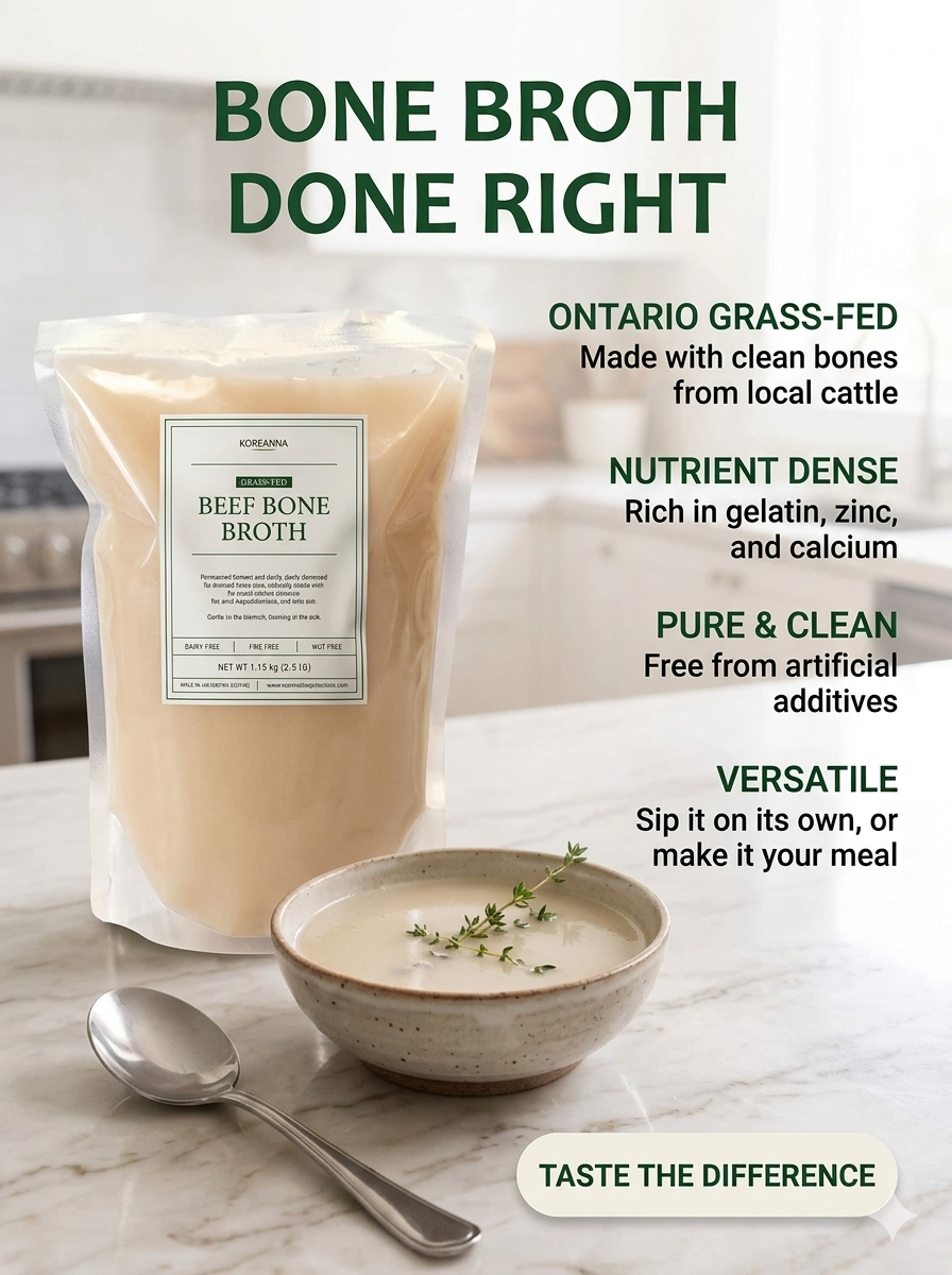 Grass-Fed Beef Bone Broth