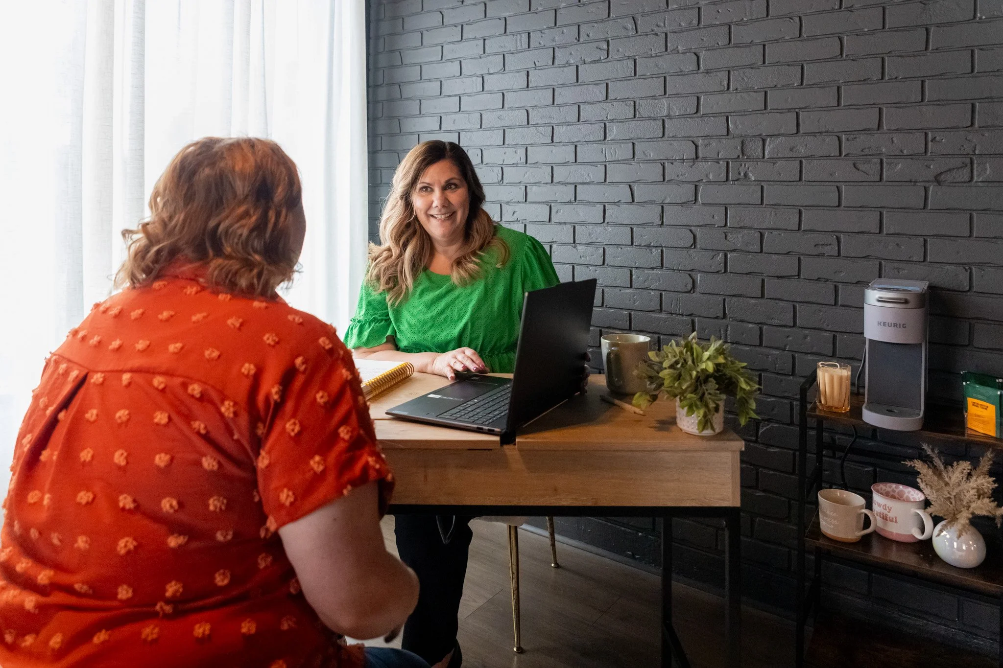 Montgomery Texas bookkeeping services helping small business owner organize finances.