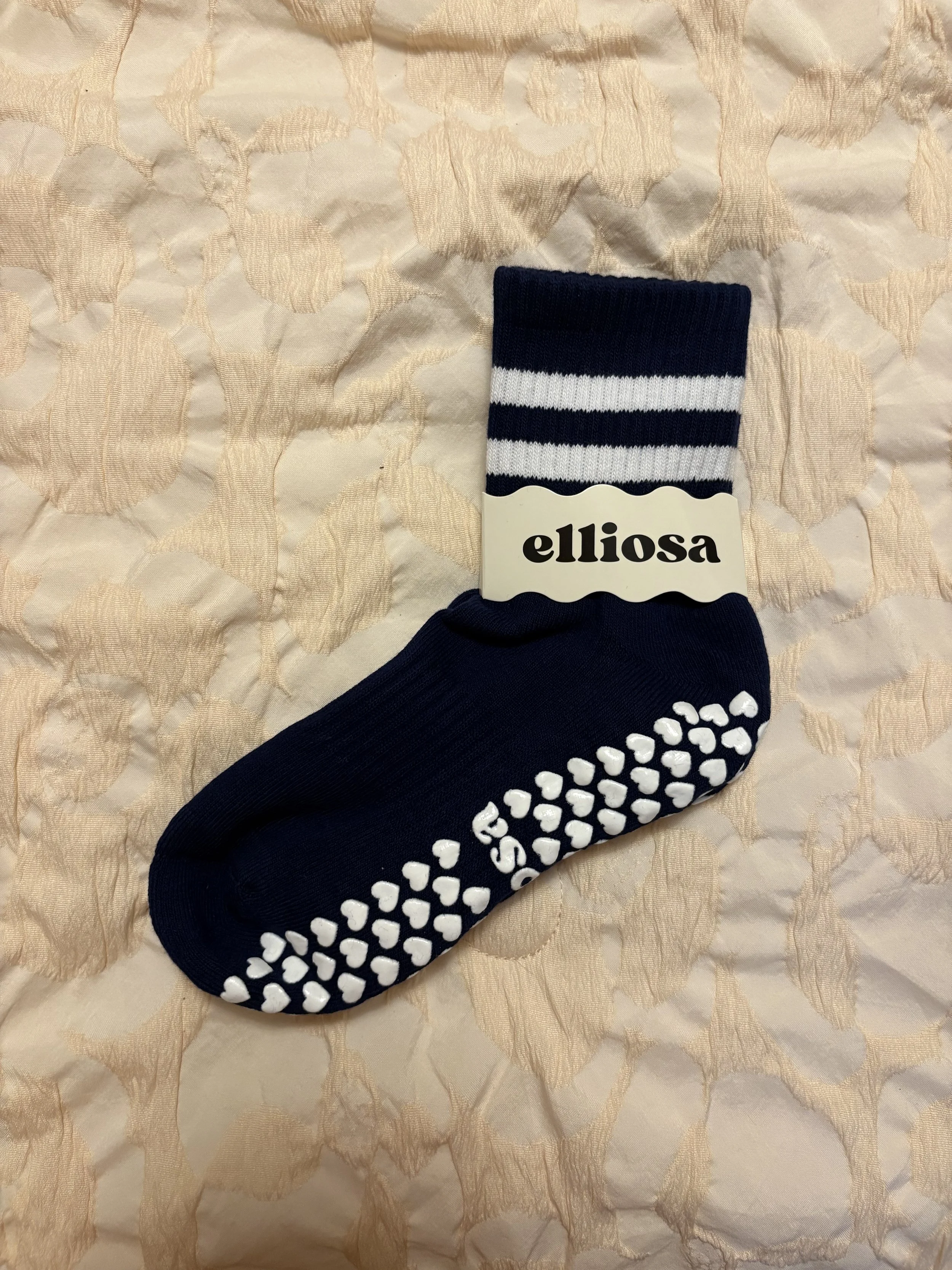 Navy + White Stripe