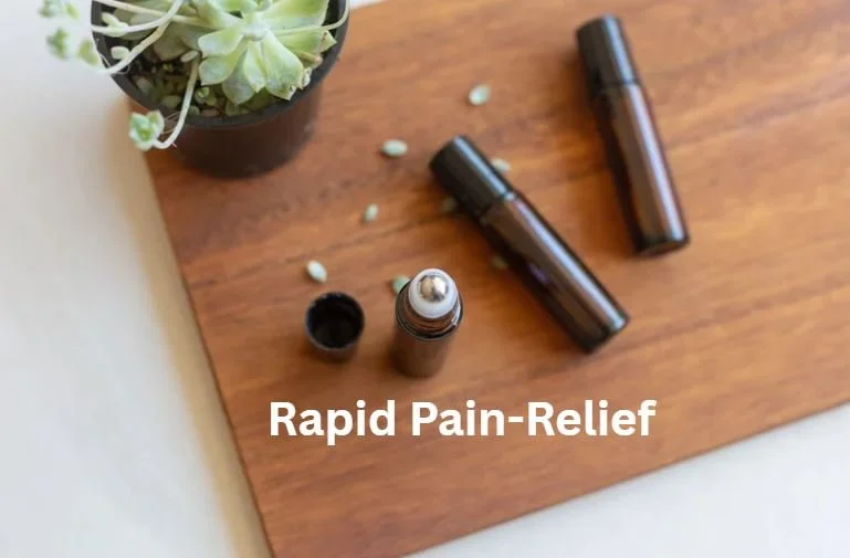 Individual pain relief oil rollerball