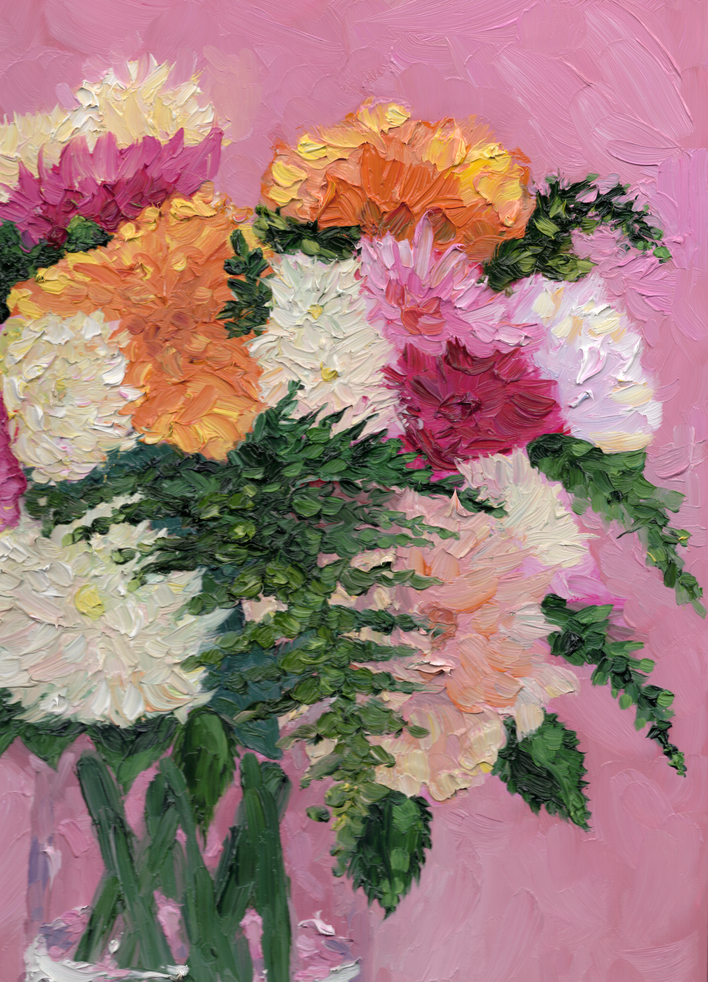 Farmers Market Bouquet in Pink