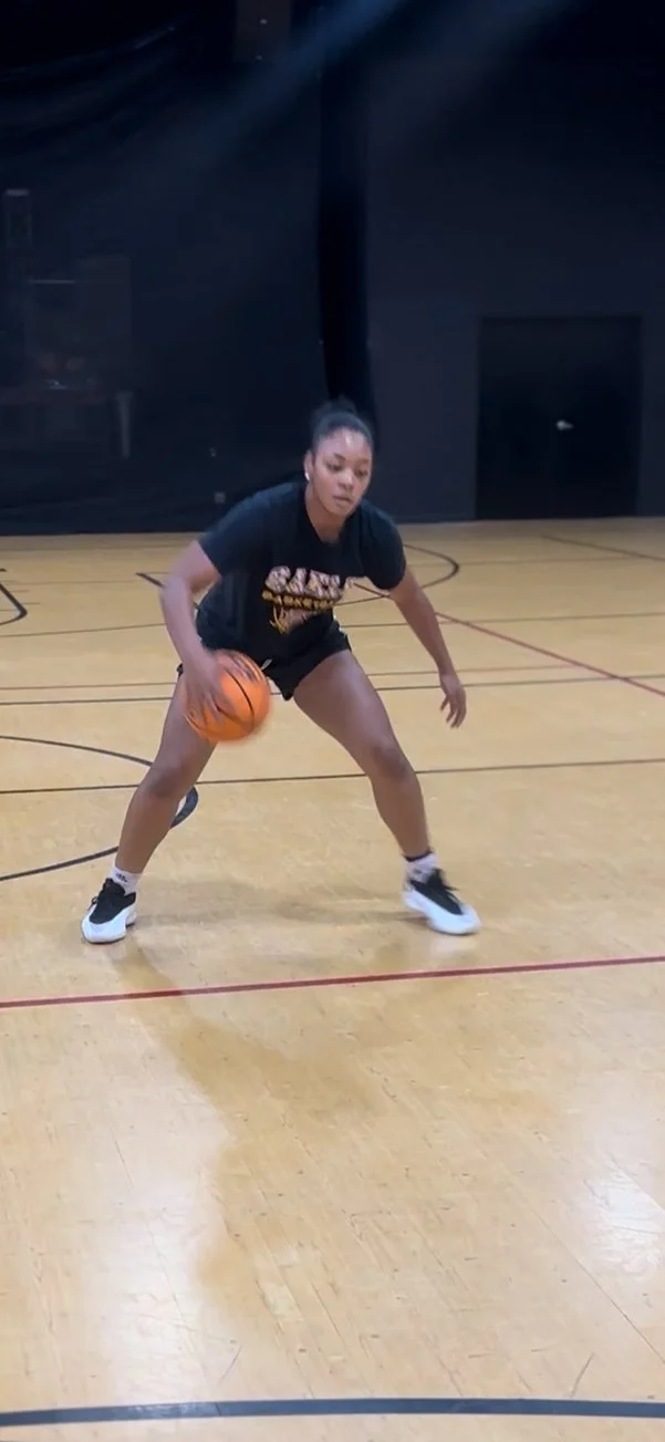 A landscape of rolling hills with a modern building, snow-capped mountains in the background, and a cloudy sky.