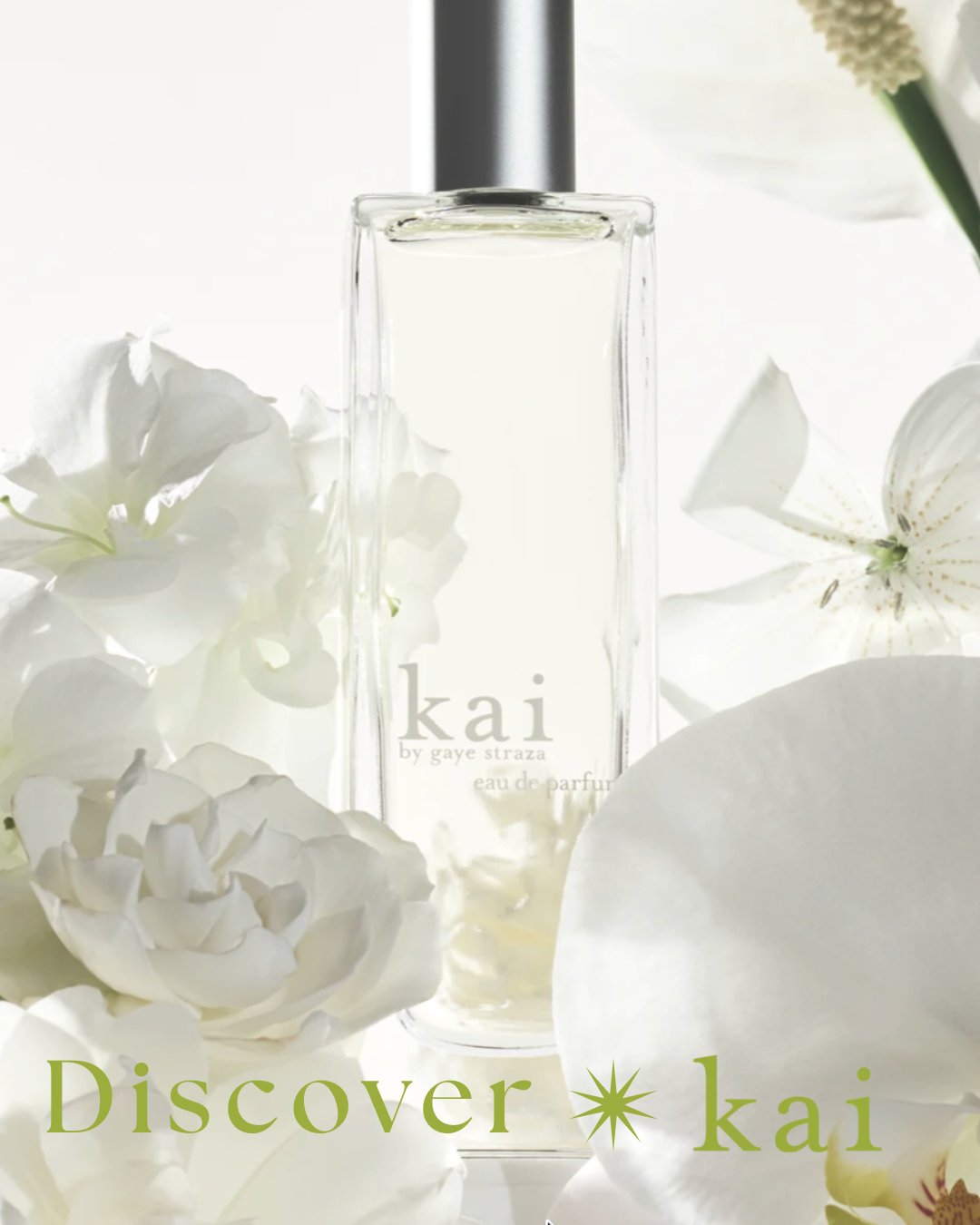 Born in Malibu, California, kai brings together exotic fragrances and natural essences to create our light and intoxicating scent of gardenia wrapped in white exotics.  It's the perfect light, crisp scent for spring and summer. Have you tried it yet?
