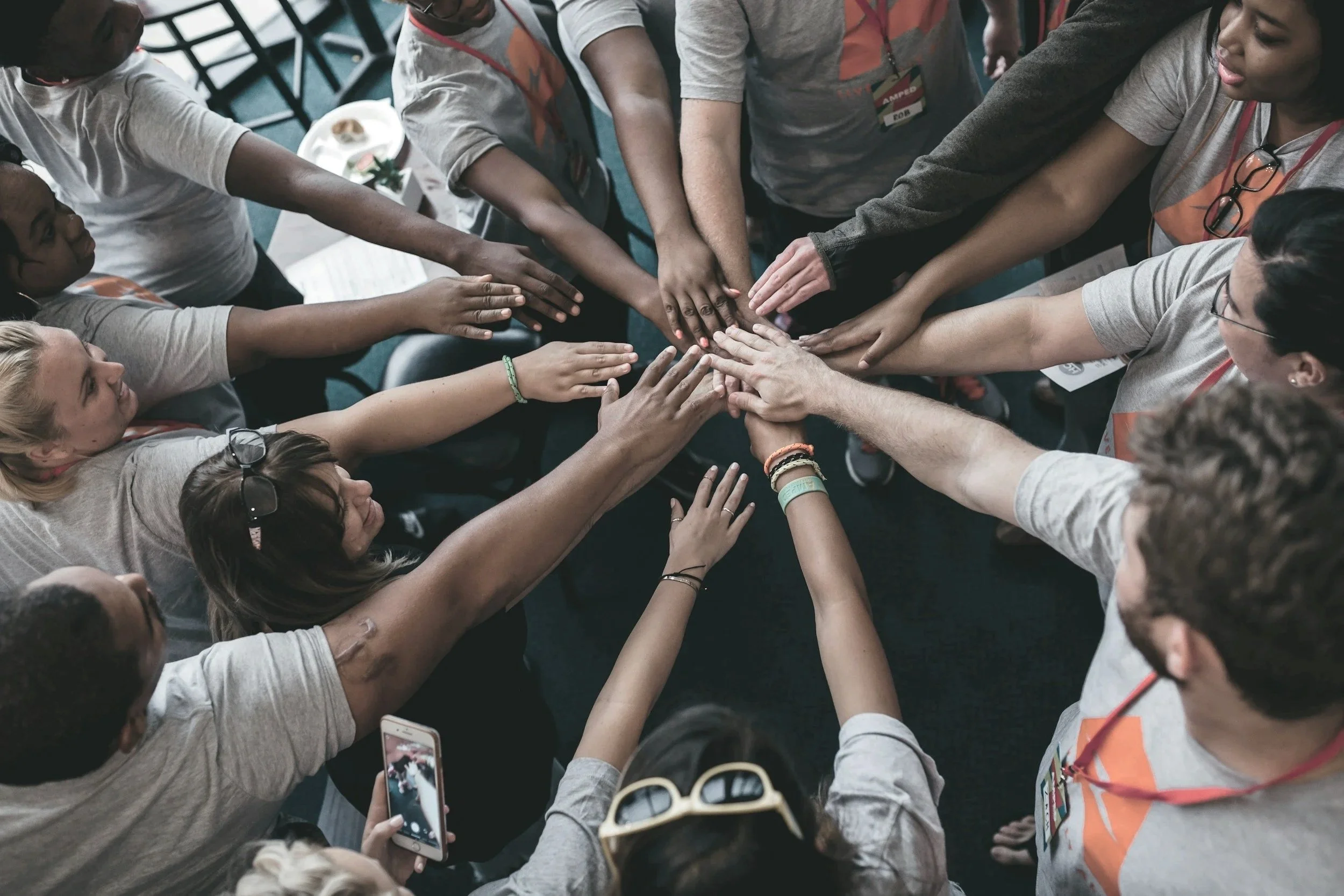 All in helping hands