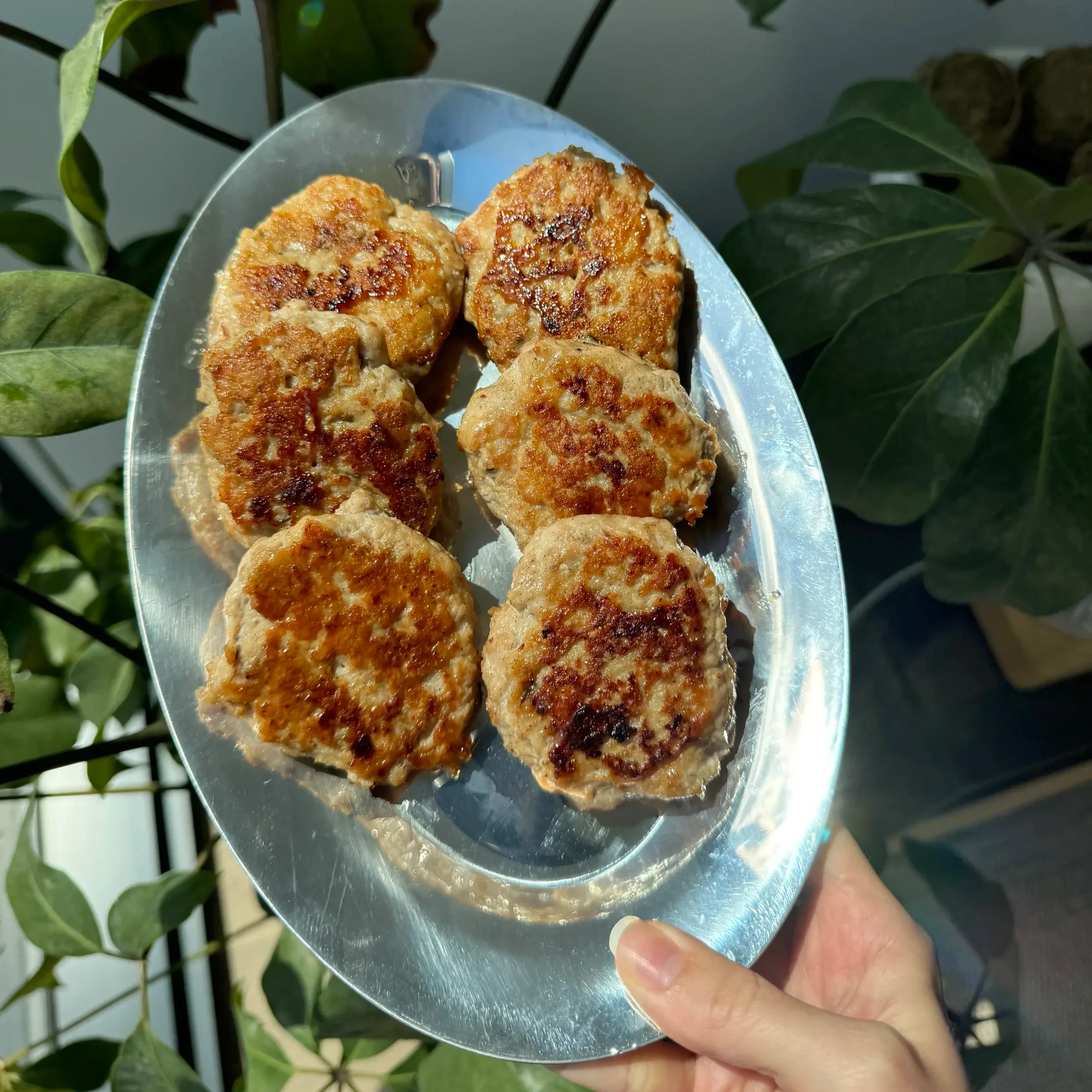 Maple Chicken "Sausage" Patties