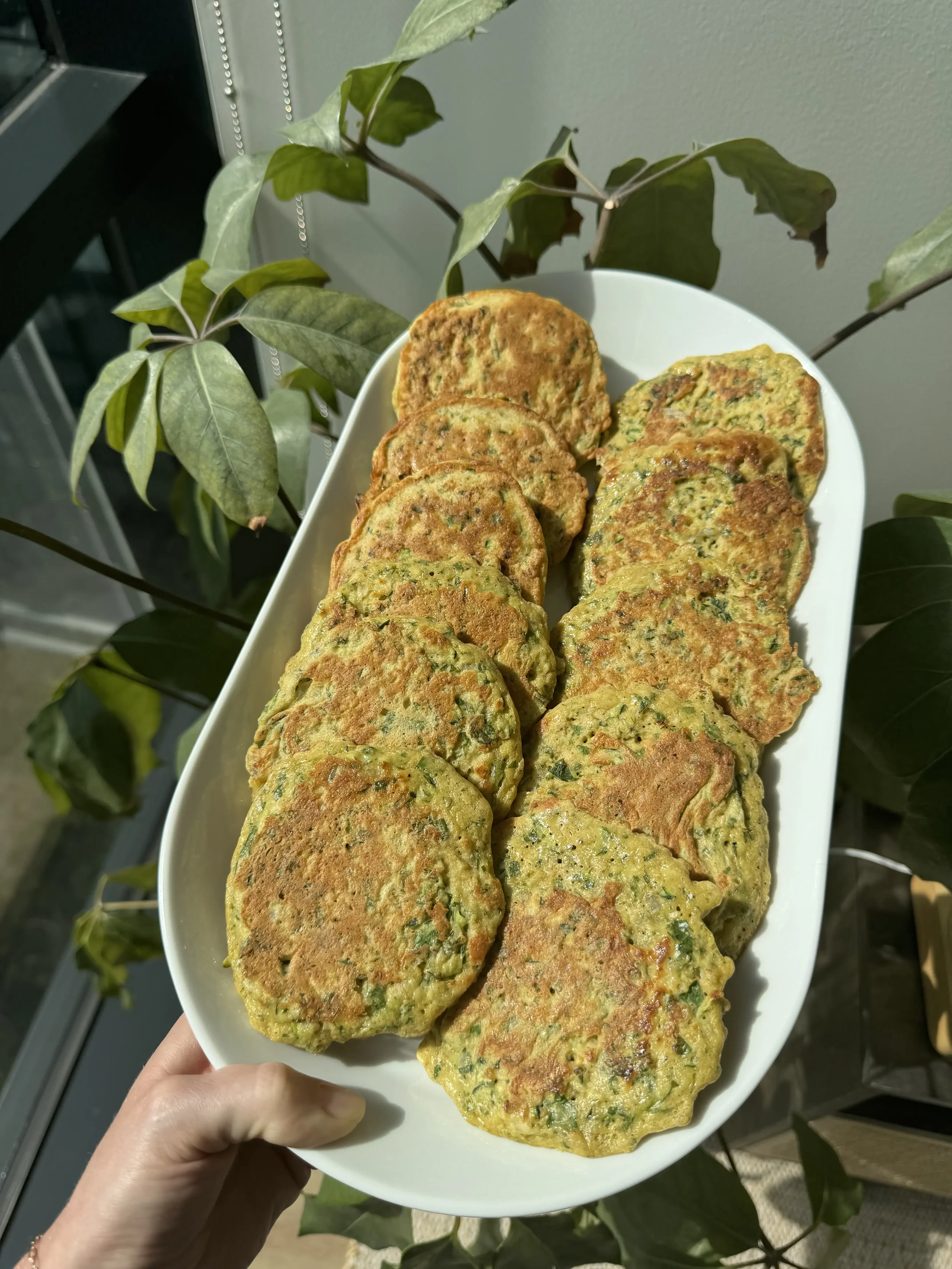 Egg & Herb Fritters