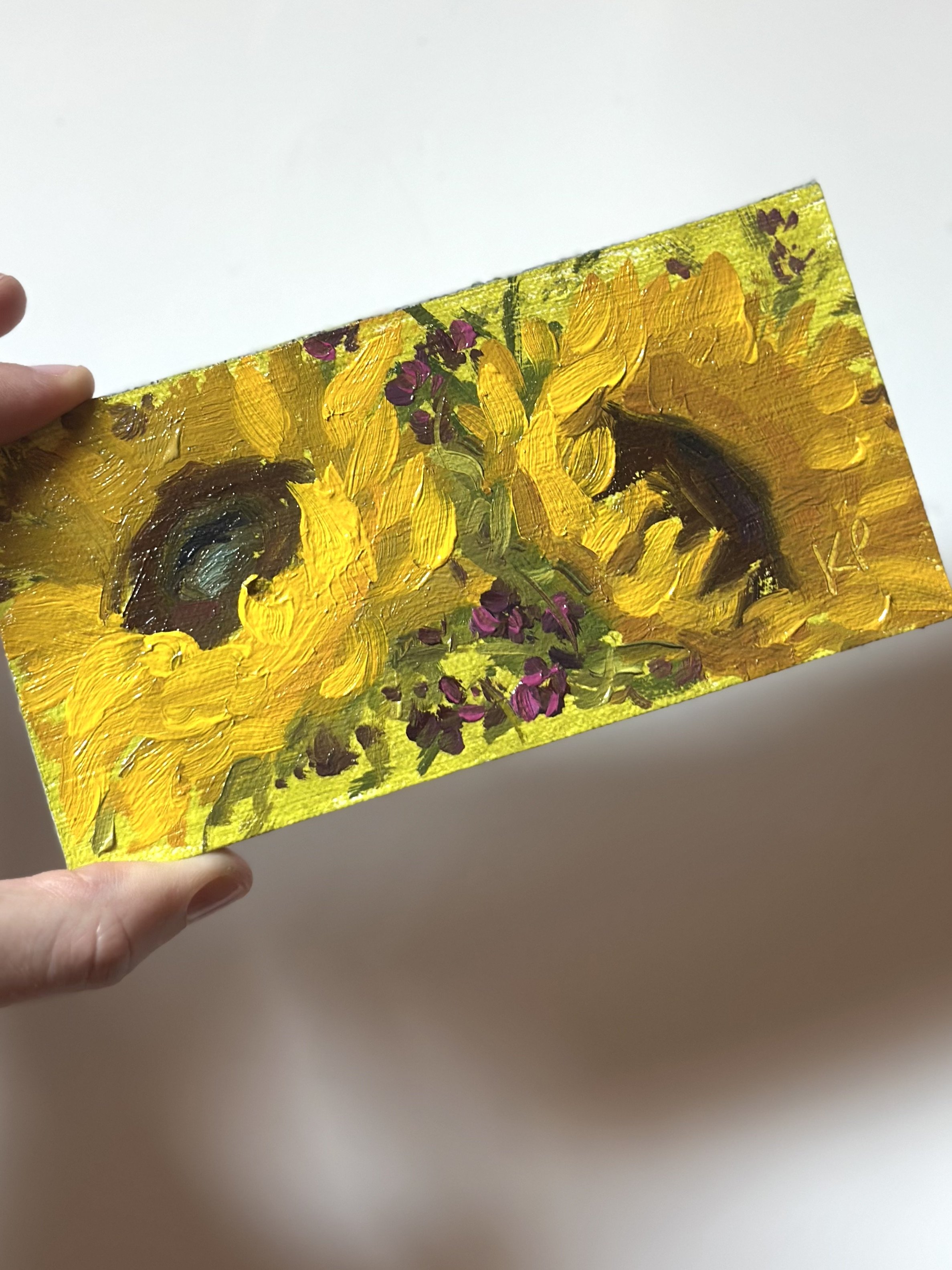 "Two Sunnies" Original Oil Painting