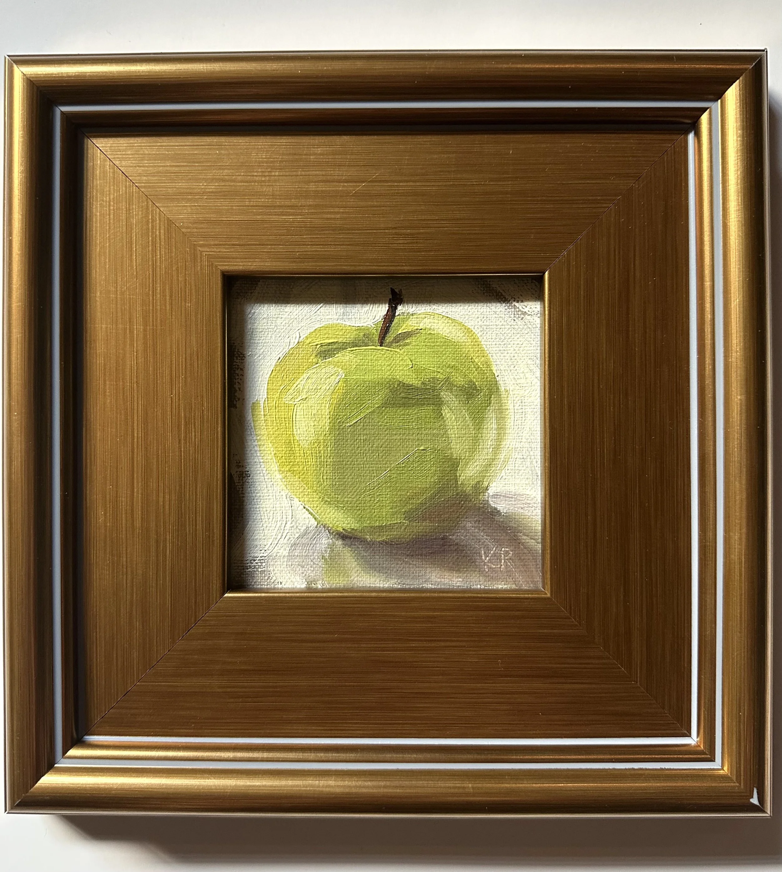 "Glowing Green" Original Oil Painting