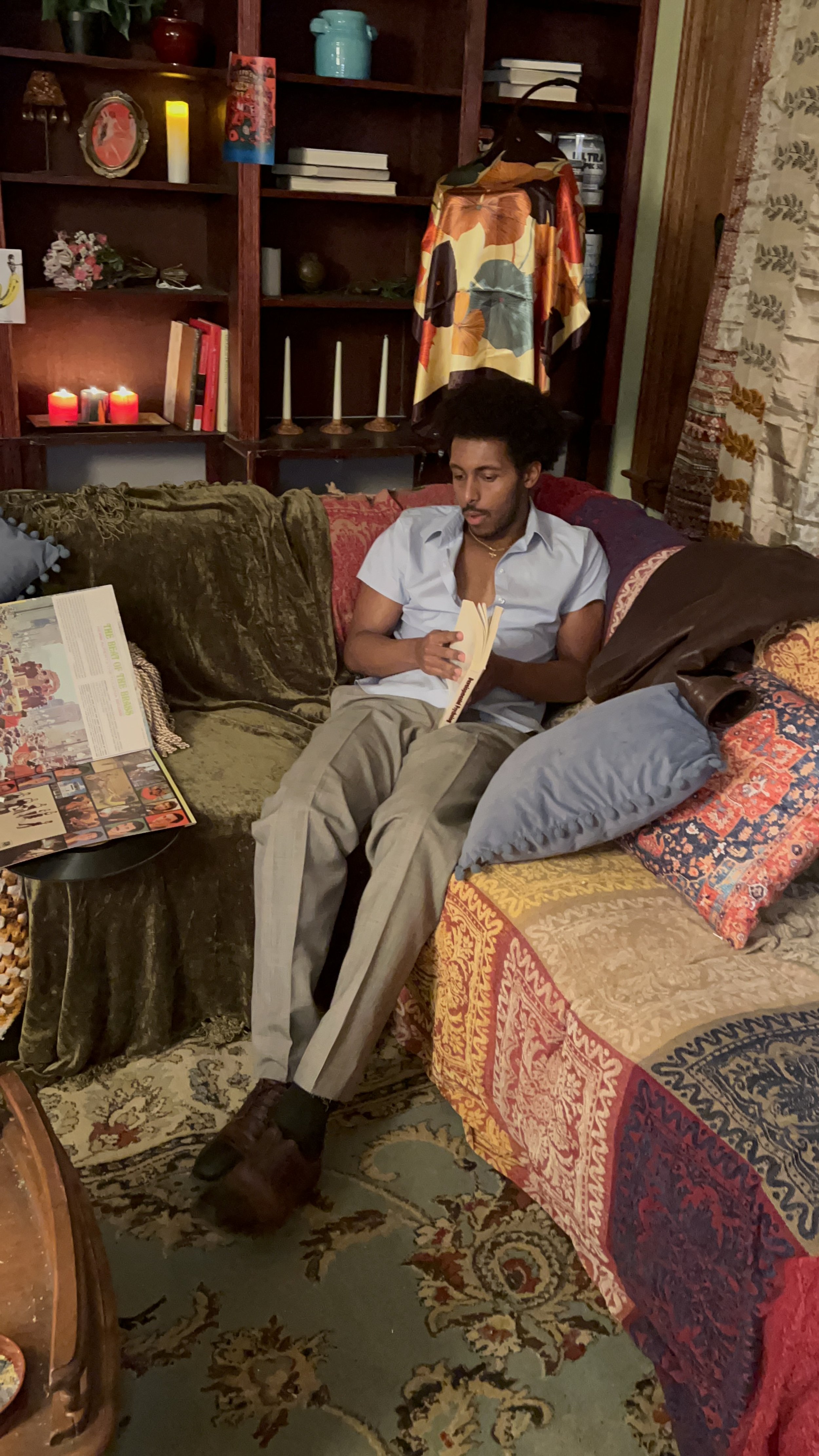 John: An introspective soul, who values stability, intimacy, and meaningful connections. Though initially resistant to change, he eventually comes to invite and accept it, understanding that the future he desires is only his if he reaches out and tak