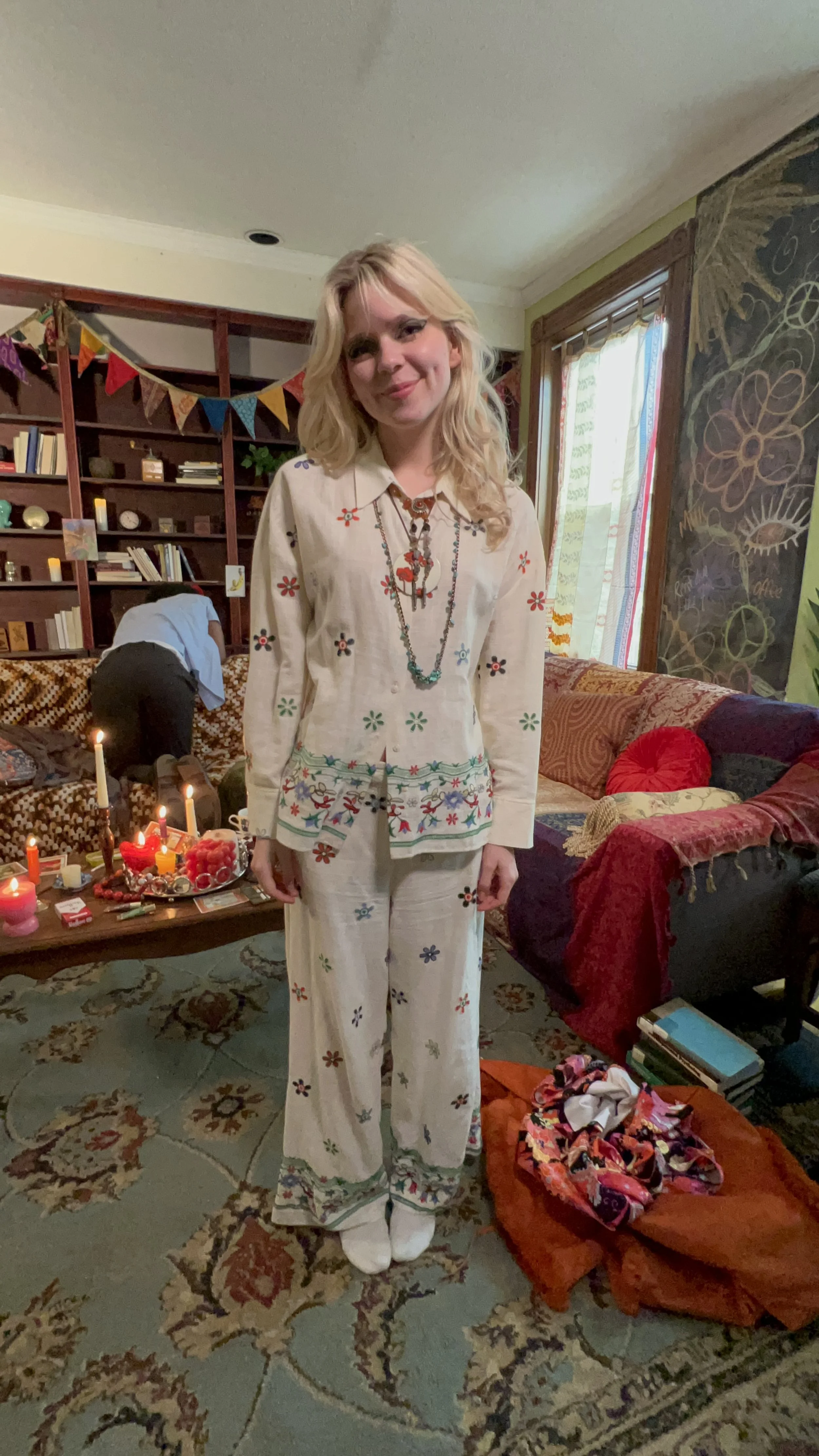 Patti: Free-spirited and lusts after life, being driven by a desire for independence and pleasure. Beneath Pat's carefree exterior lies a longing for connection that she struggles to reconcile with her need for personal freedom.