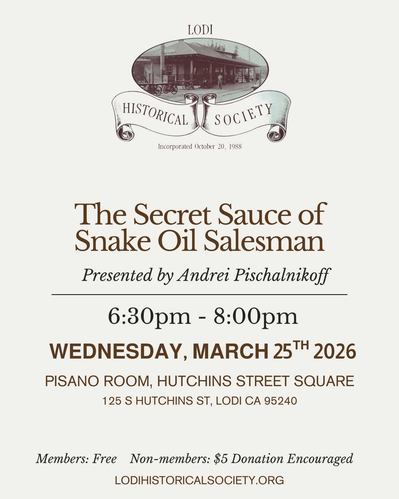 The Secret Sauce of Snake Oil Salesman