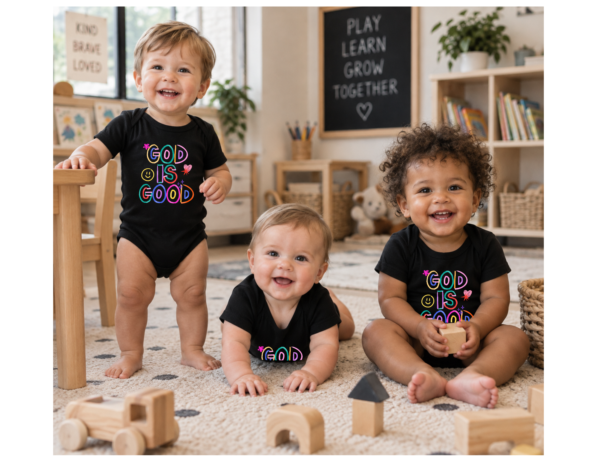 God Is Good Onesie (SS)