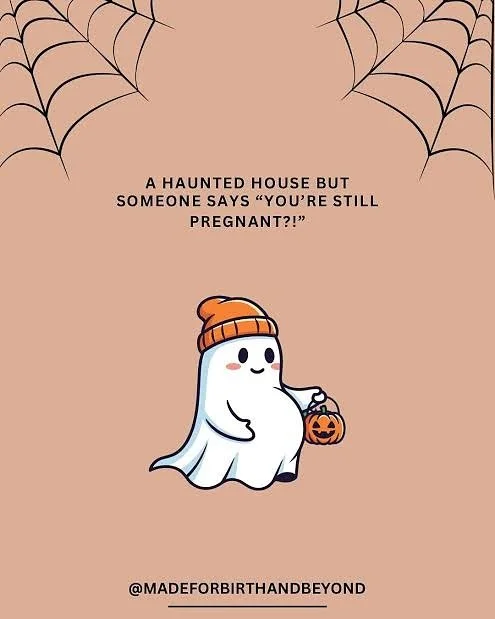Scroll for some Halloween inspo for my preggers out there. Who says you can&rsquo;t still dress up and have fun??

#doulahumor #halloween #fyp
