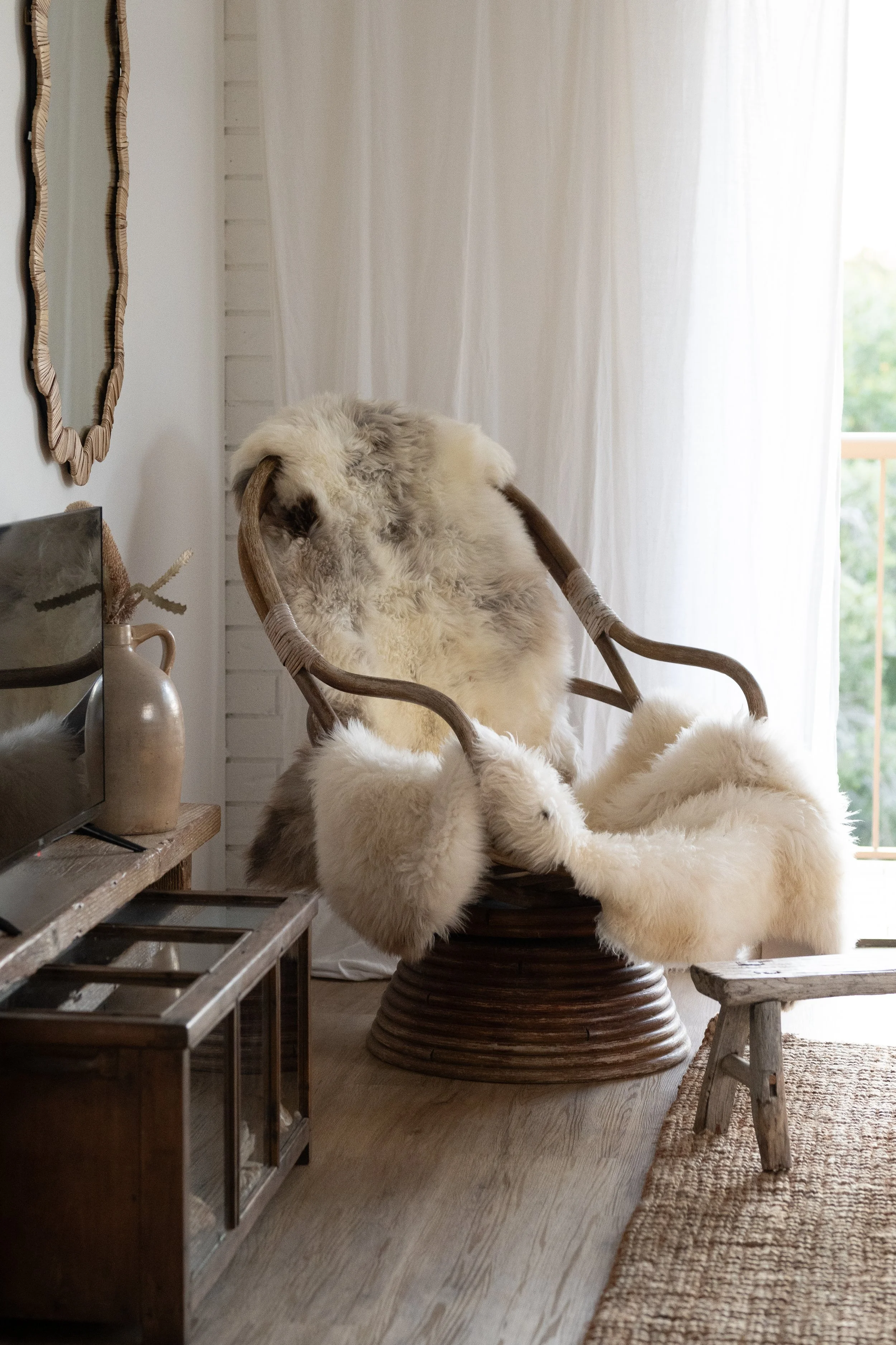 How I Styled Siren’s Keep: Coastal Vintage Apartment Tour