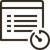 Icon of a document with a circular arrow, indicating a refresh or sync action.