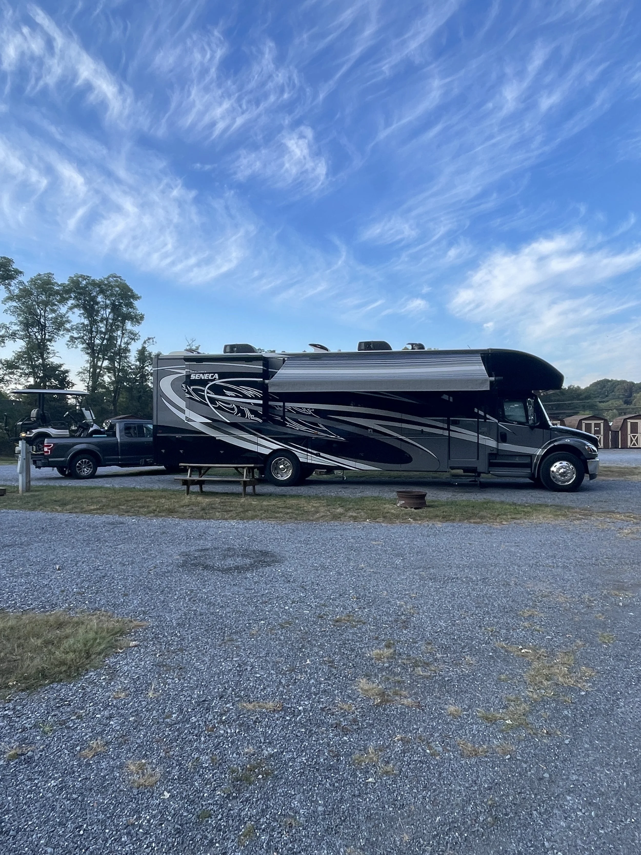 Getting ready to hit the road 
