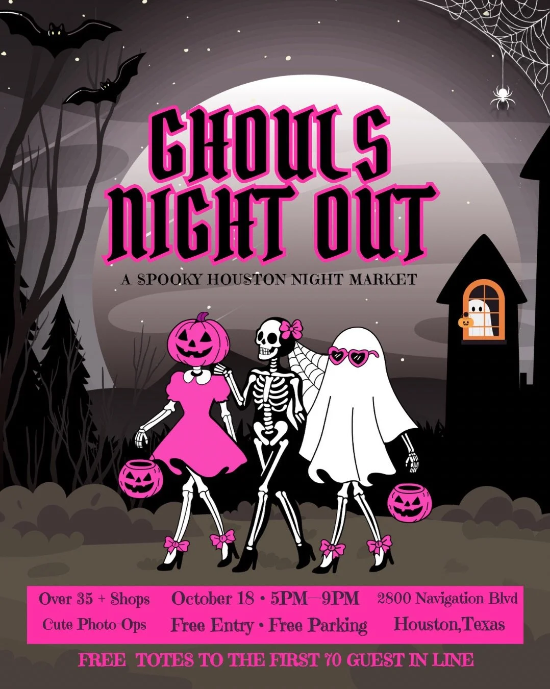 Dress to Kill, Shop to Thrill!
Gather your boo crew for a wicked night of shopping, costumes, and frightful fun!