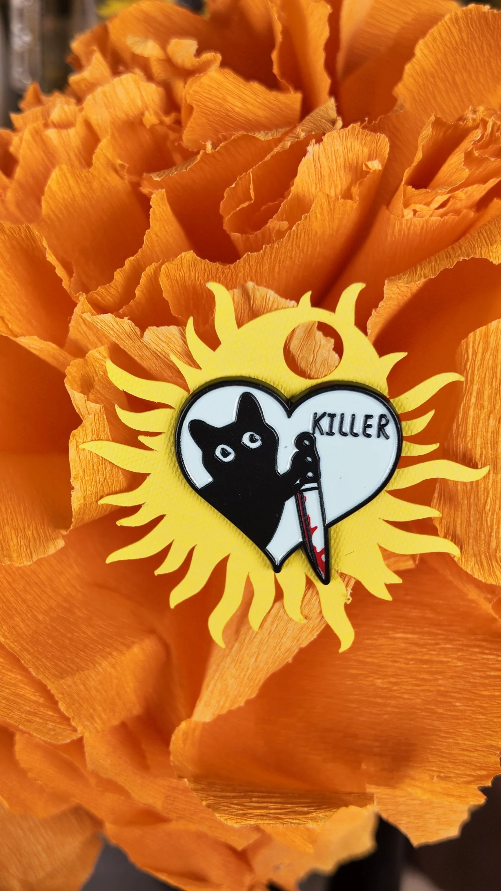 Cute cat killer