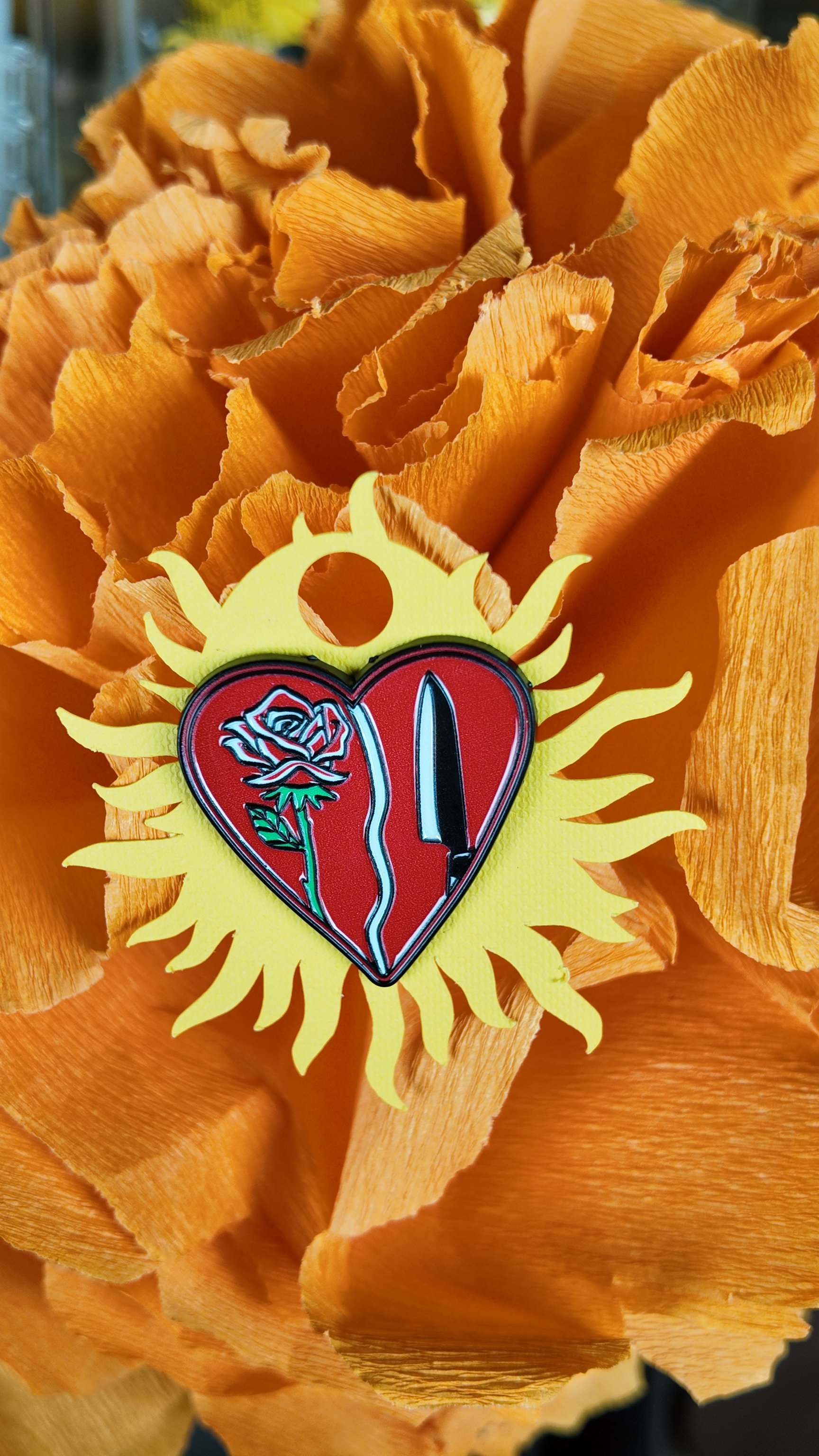 Rose broken heart