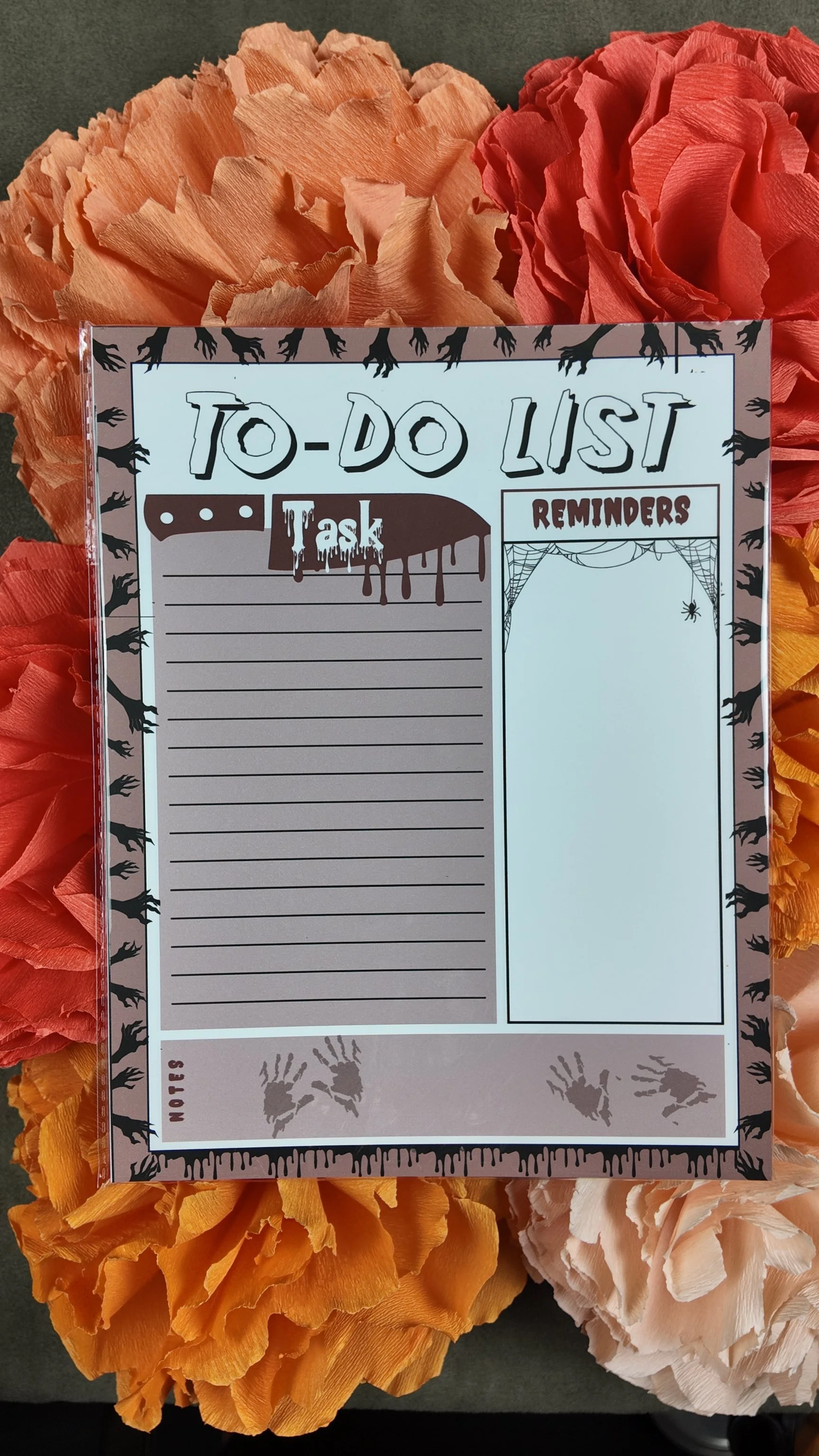 scary hands to do list