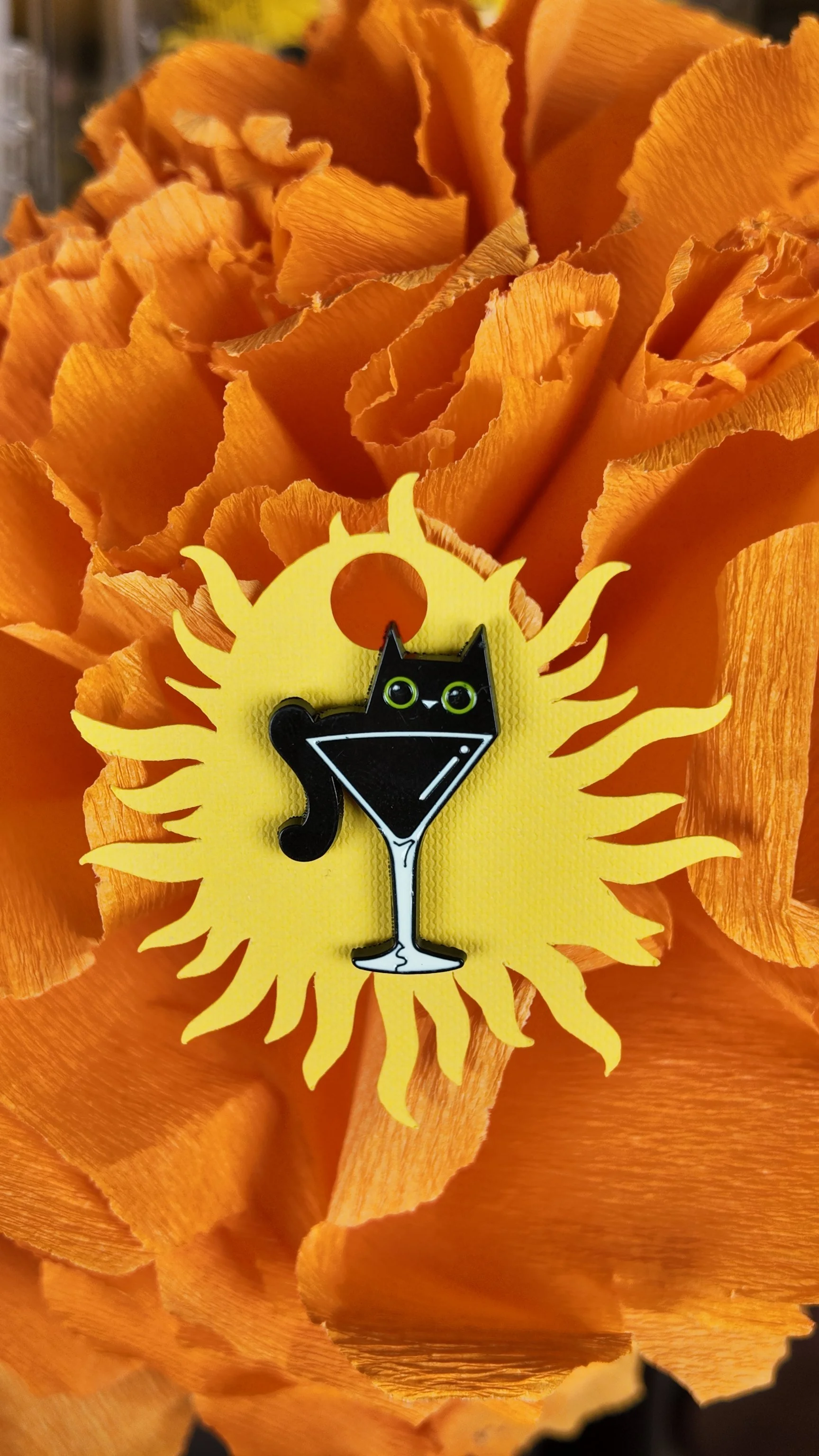 Martini black cat