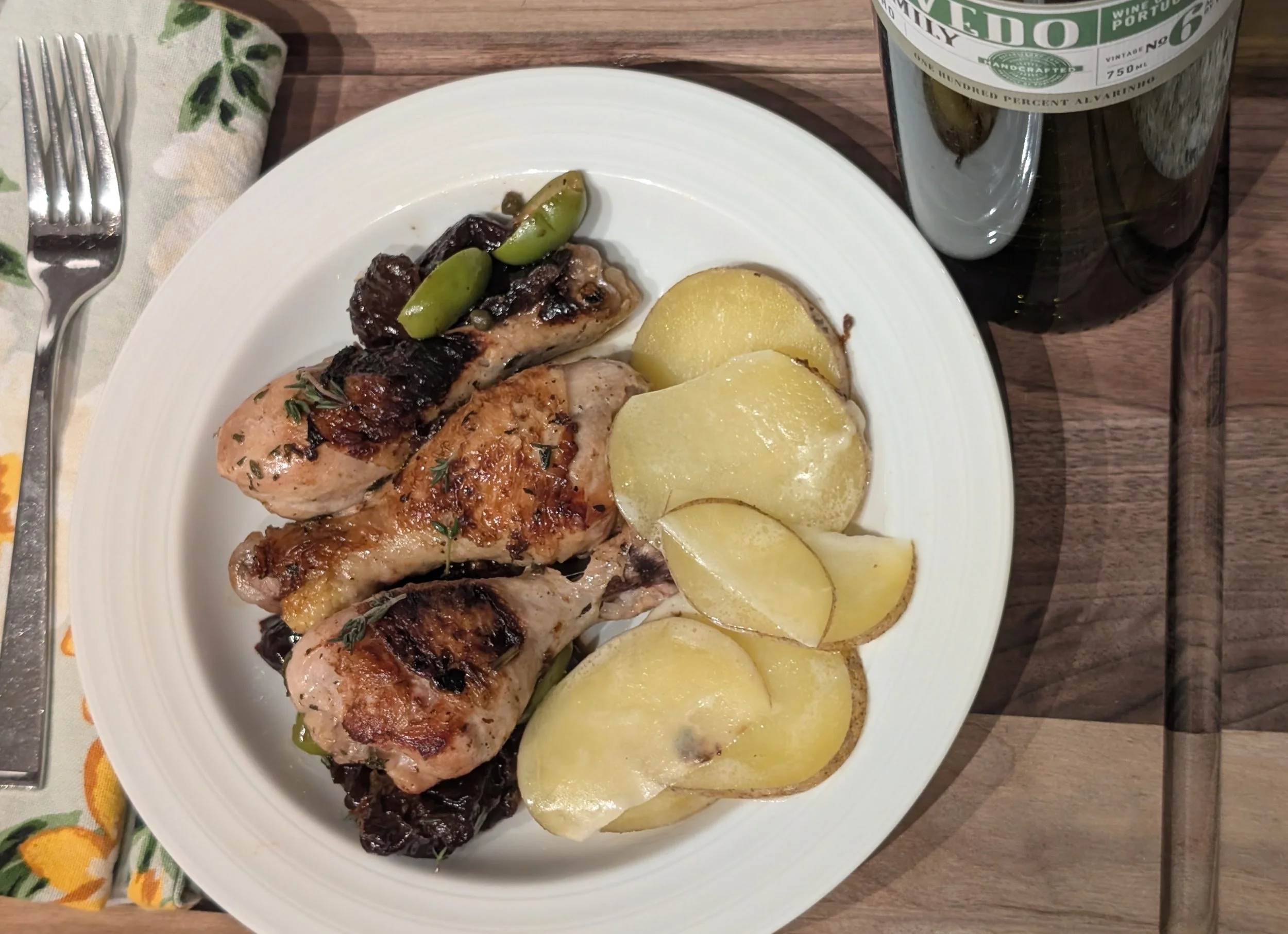 Chicken with Prunes and Capers