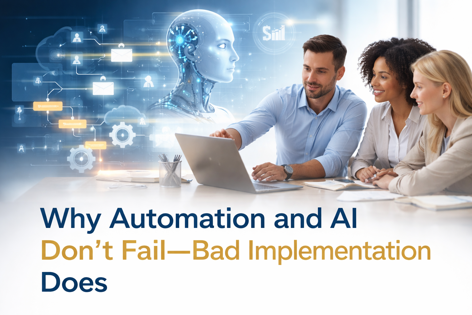 Why Automation and AI Don’t Fail—Bad Implementation Does
