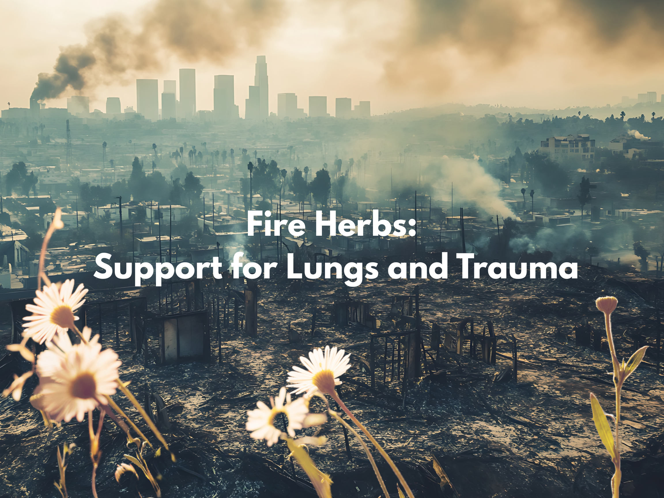 Fire Herbs: Support For Lungs and Trauma