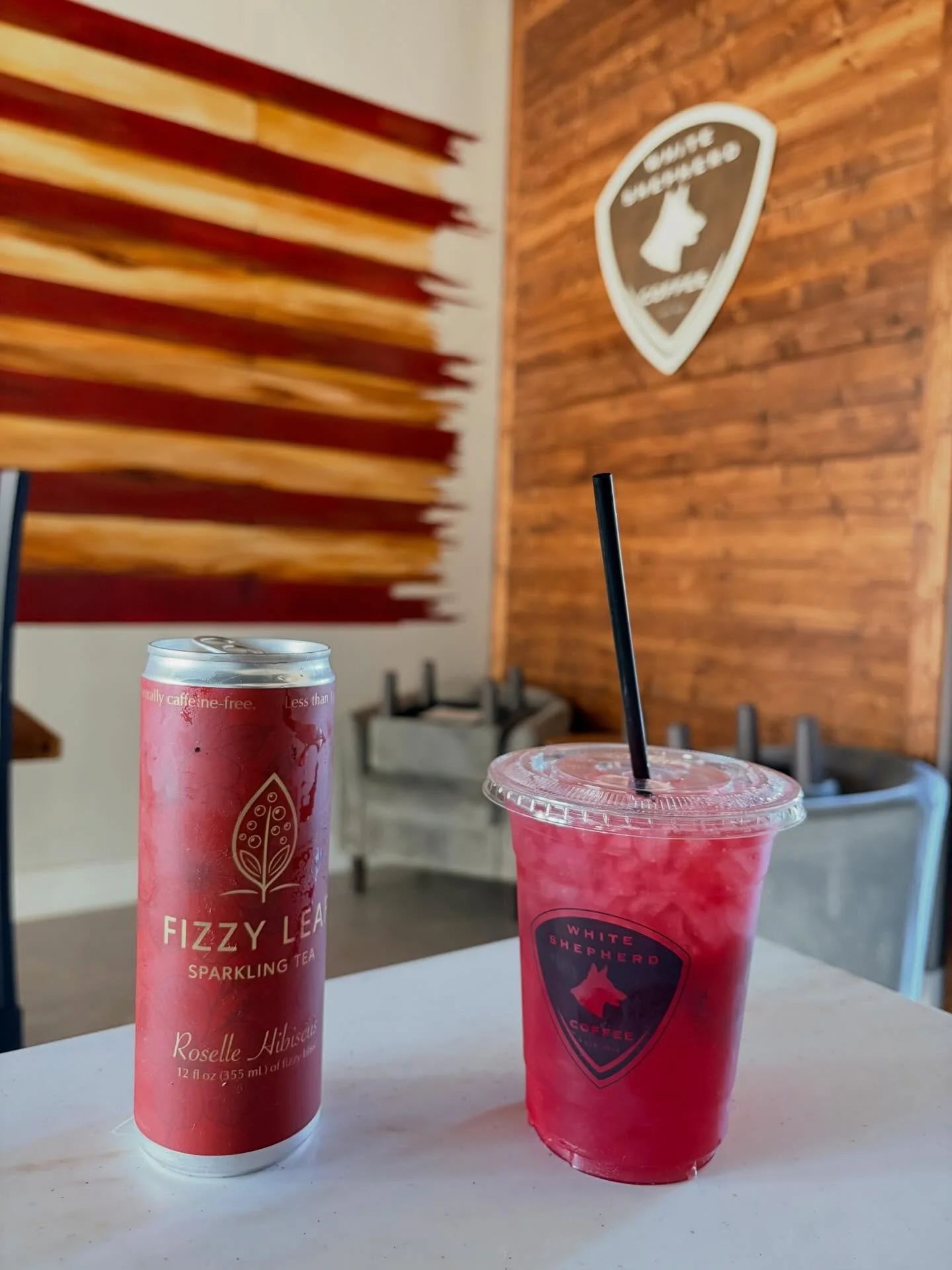 We are excited to announce a new partnership with @fizzy.leaf !! We will be featuring this first round of All Natural Sparkling Hibiscus Tea at our #tollgatevillage location! 

Christian Milford has done a great job with this product and for all of t