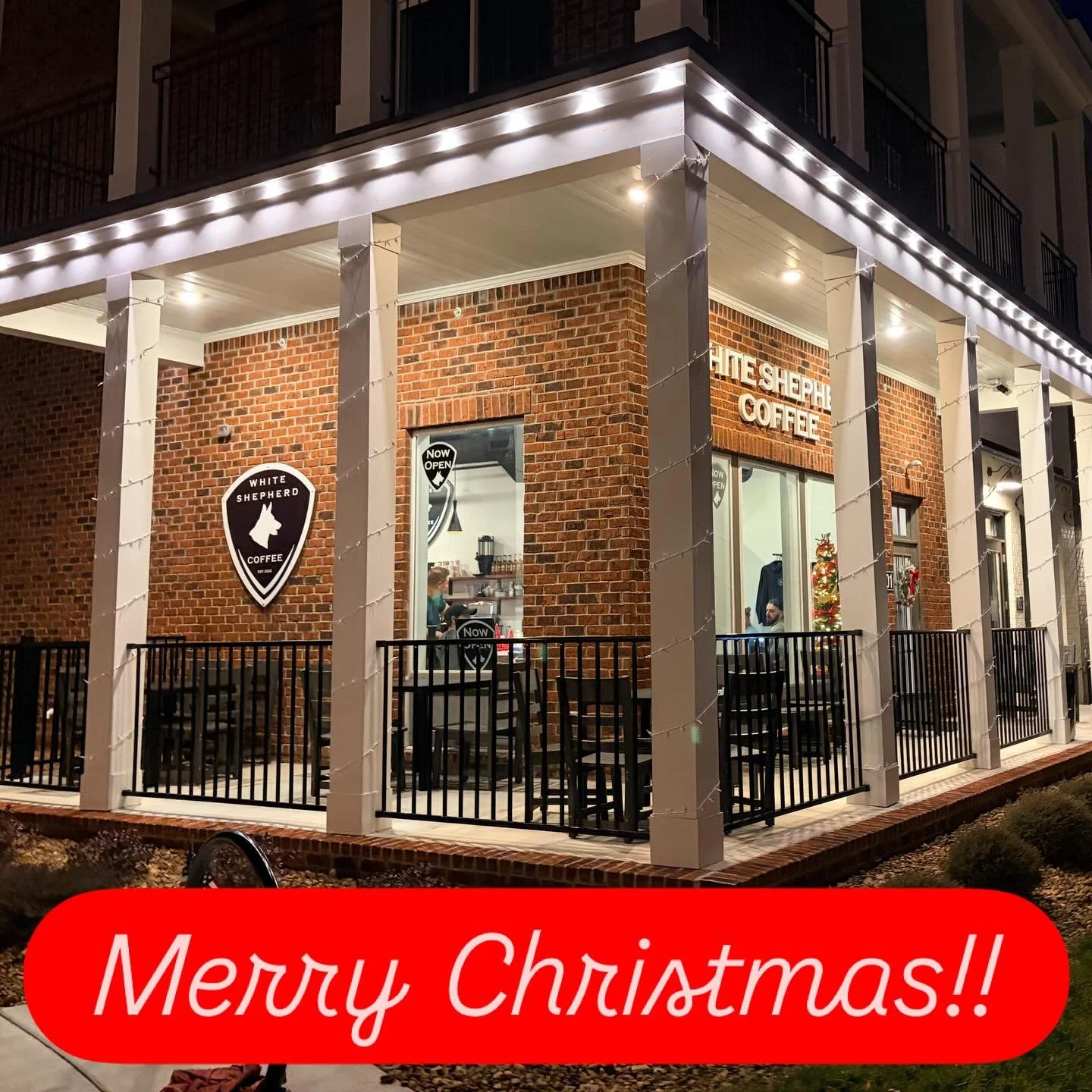 Merry Christmas from all of us at @whiteshepherdcoffee !!