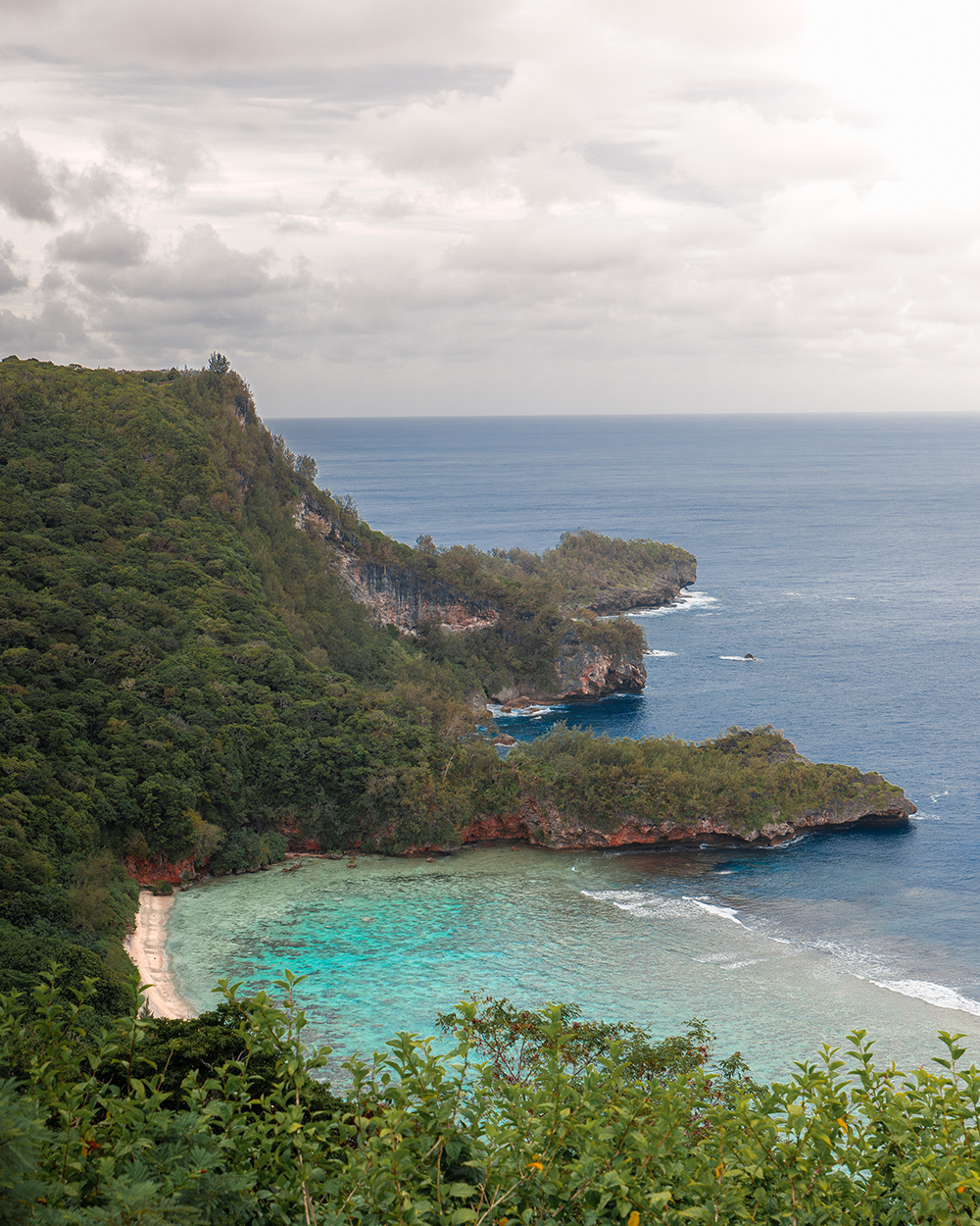 Tonga Cliffside and Bay