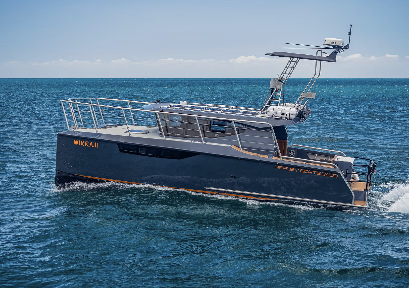 Electric Luxury Catamaran 